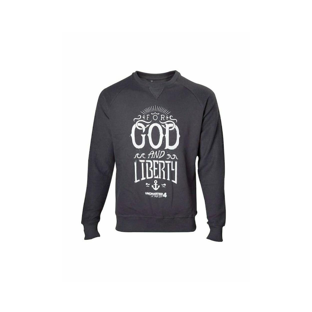 DIFUZED UNCHARTED 4 - FOR GOD AND LIBERTY SWEATER - SIZE M (SW302030UNC-M)