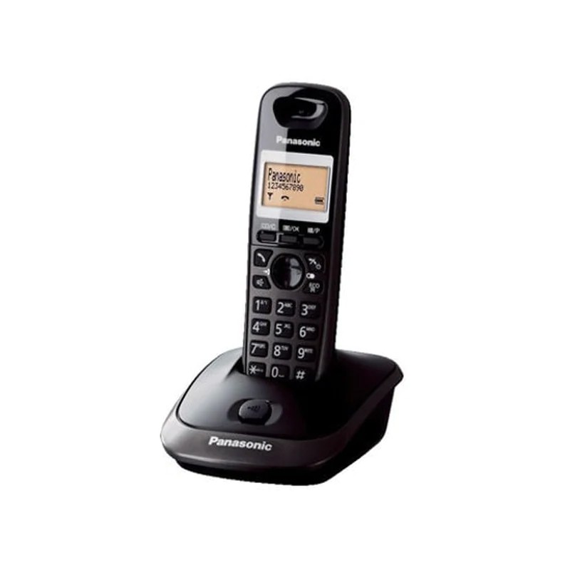 Ασύρματο Ψηφιακό Τηλέφωνο Panasonic KX-TG2511GRT Μαύρο με Αναγνώριση Κλήσεων, Ανοιχτή Συνομιλία και Λειτουργία Eco