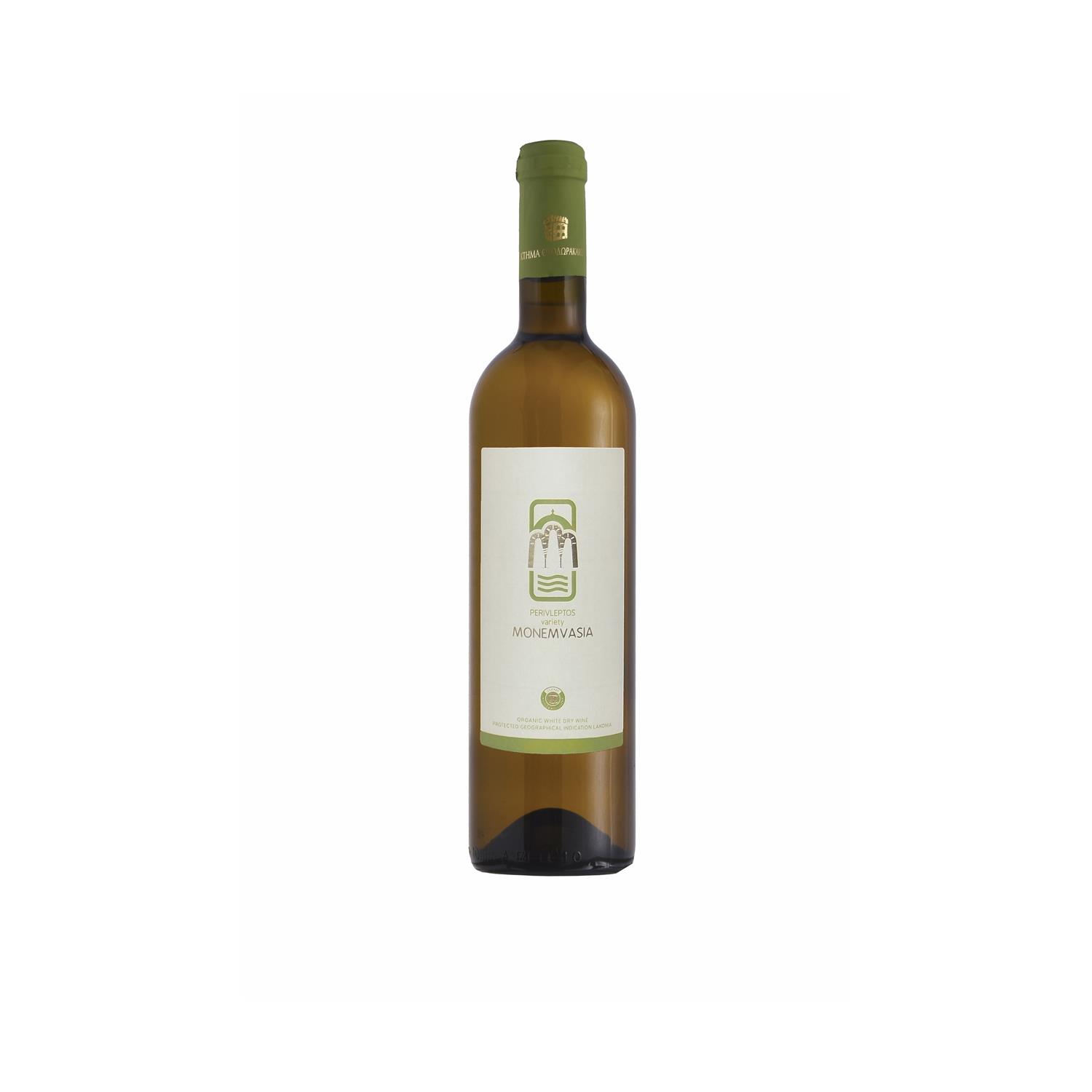 Estate Theodorakakos - Monemvasia - Organic White Dry Wine P.G.I., 750ml