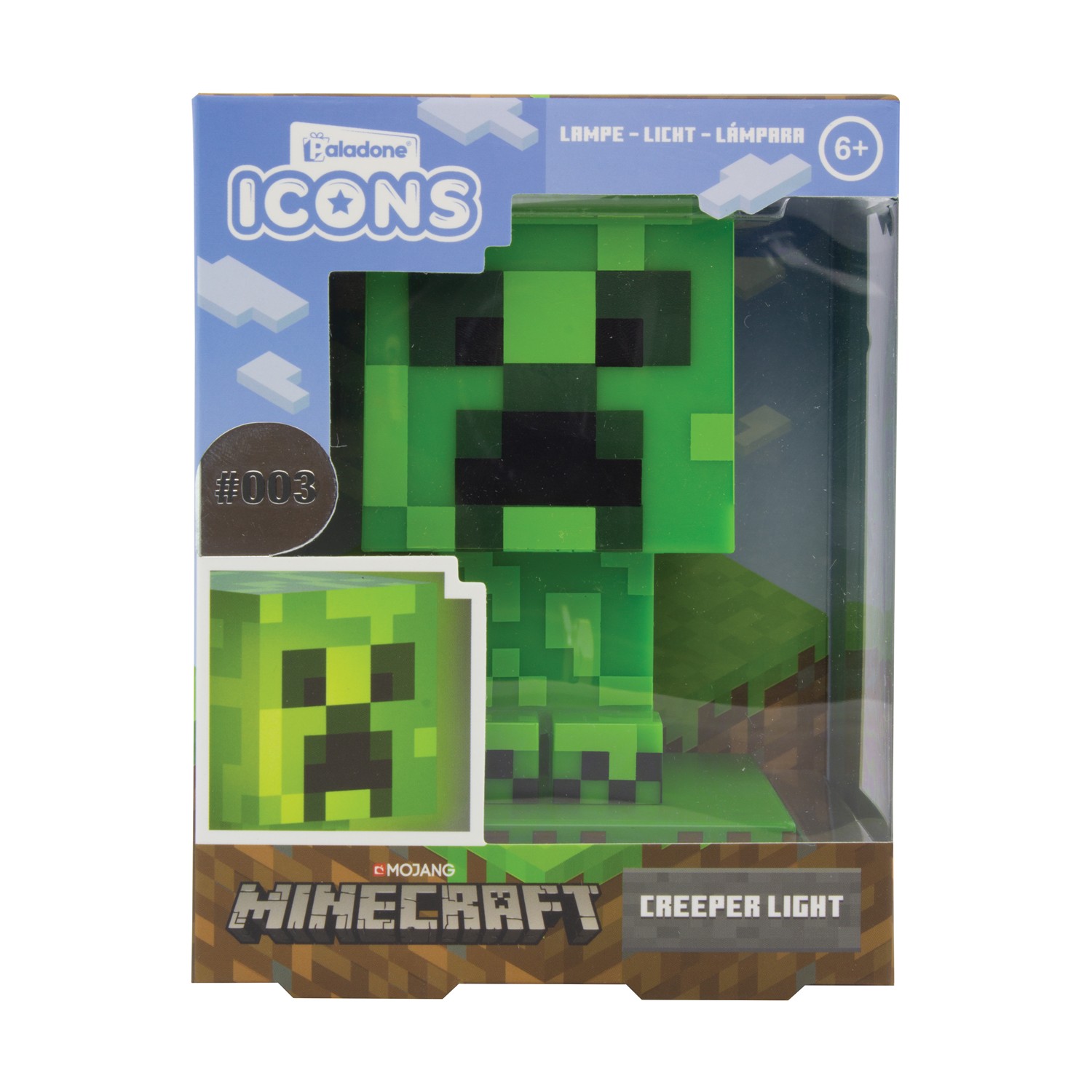 Paladone Icons: Minecraft - Creeper Light BDP (PP6593MCFV4ID)