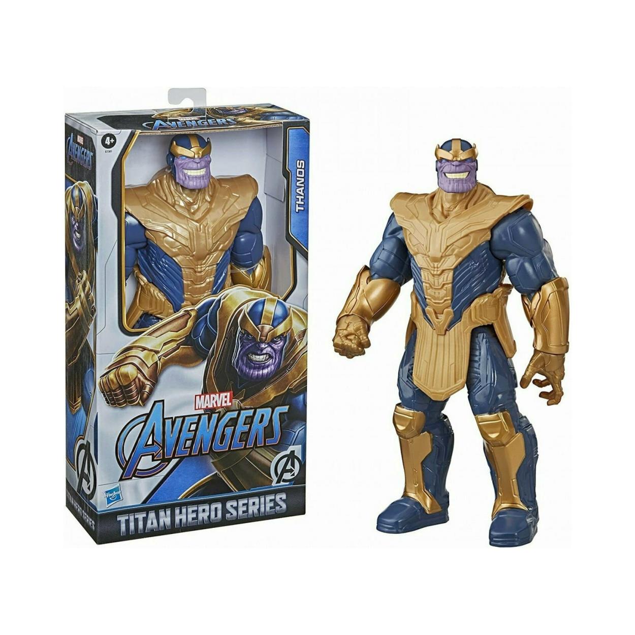 Hasbro Marvel Avengers: Titan Hero Series - Thanos Deluxe Action Figure (30cm) (E7381)
