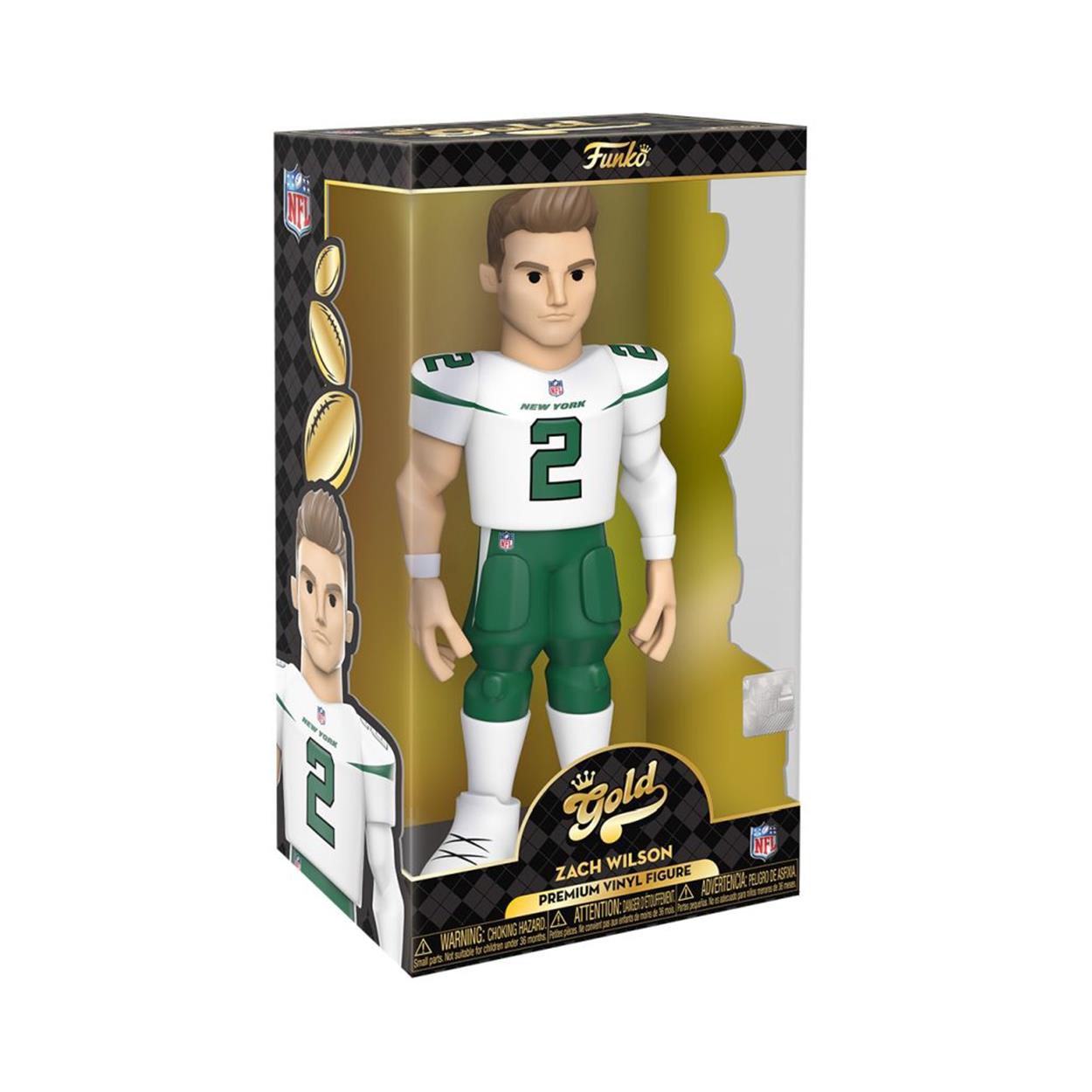 Funko Gold NFL: NY Jets - Zach Wilson* Premium Vinyl Figure (12