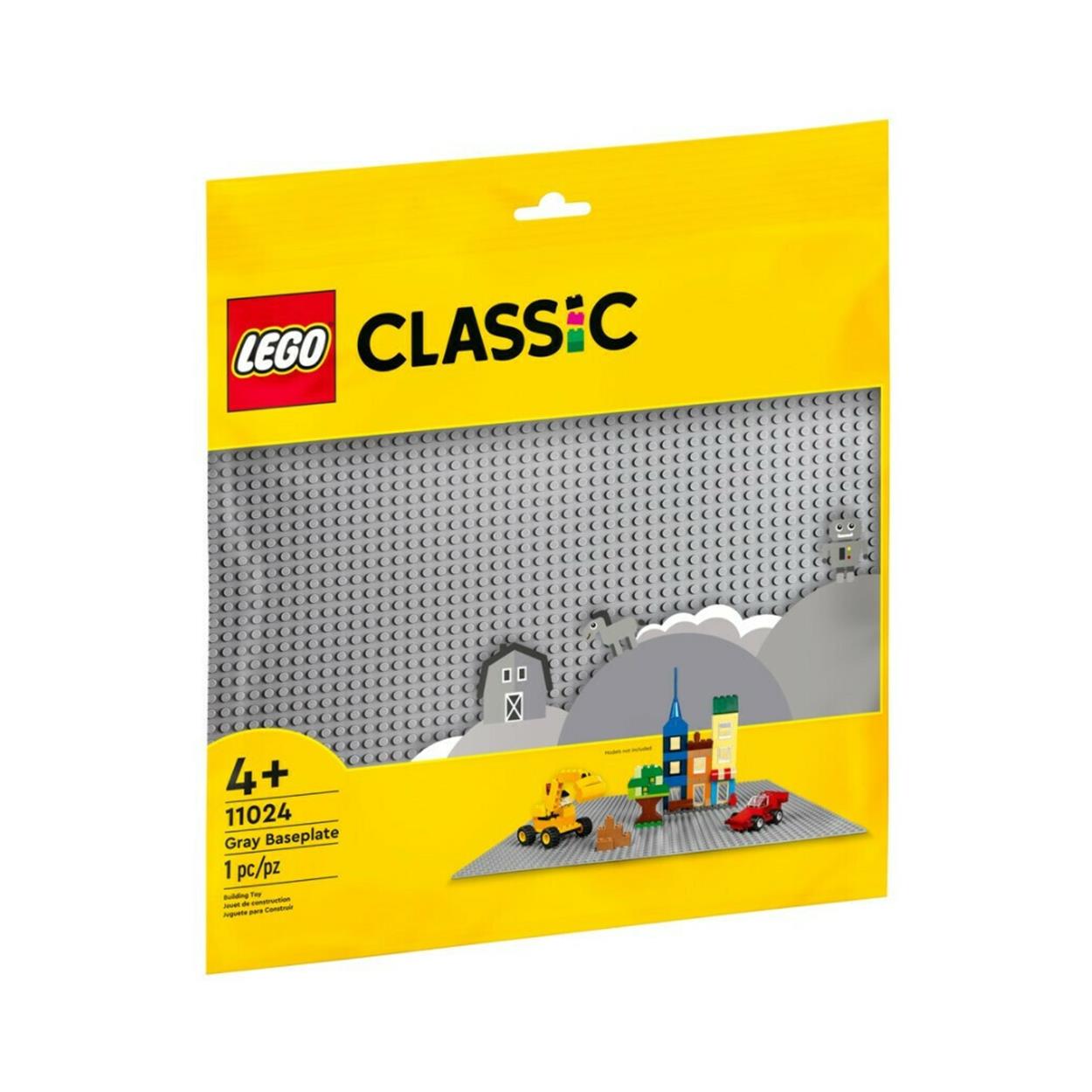 LEGO Classic: Gray Baseplate (11024)