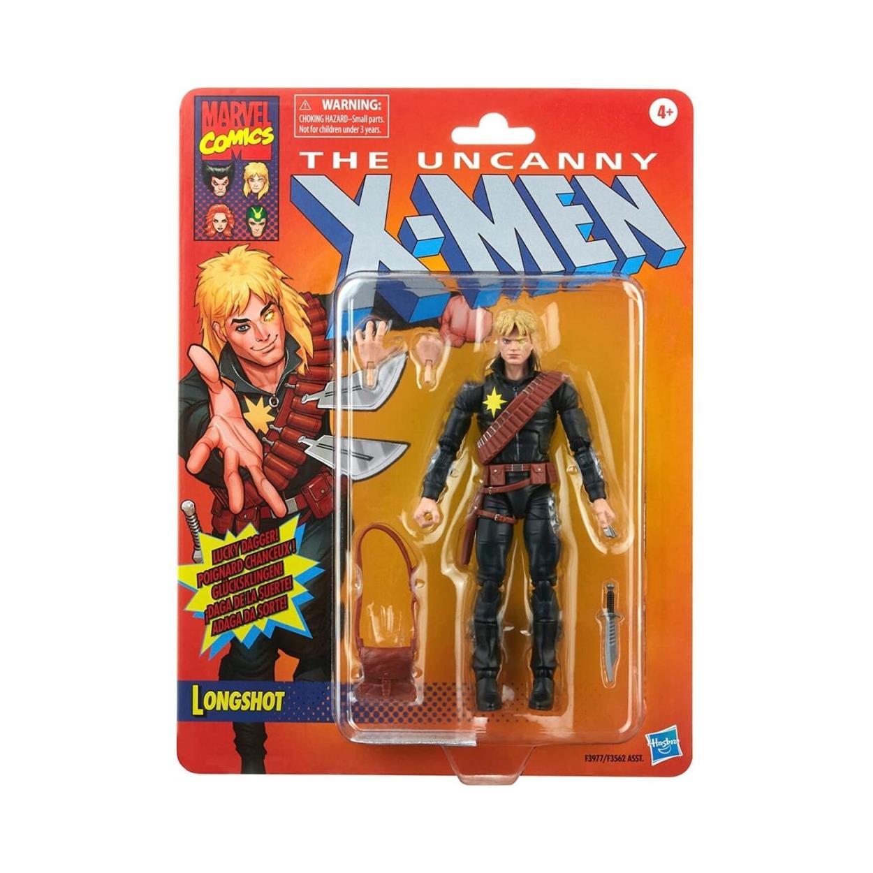 Hasbro Fans - Marvel Comic: The Uncanny X-Men - Longshot Action Figure (F3977)