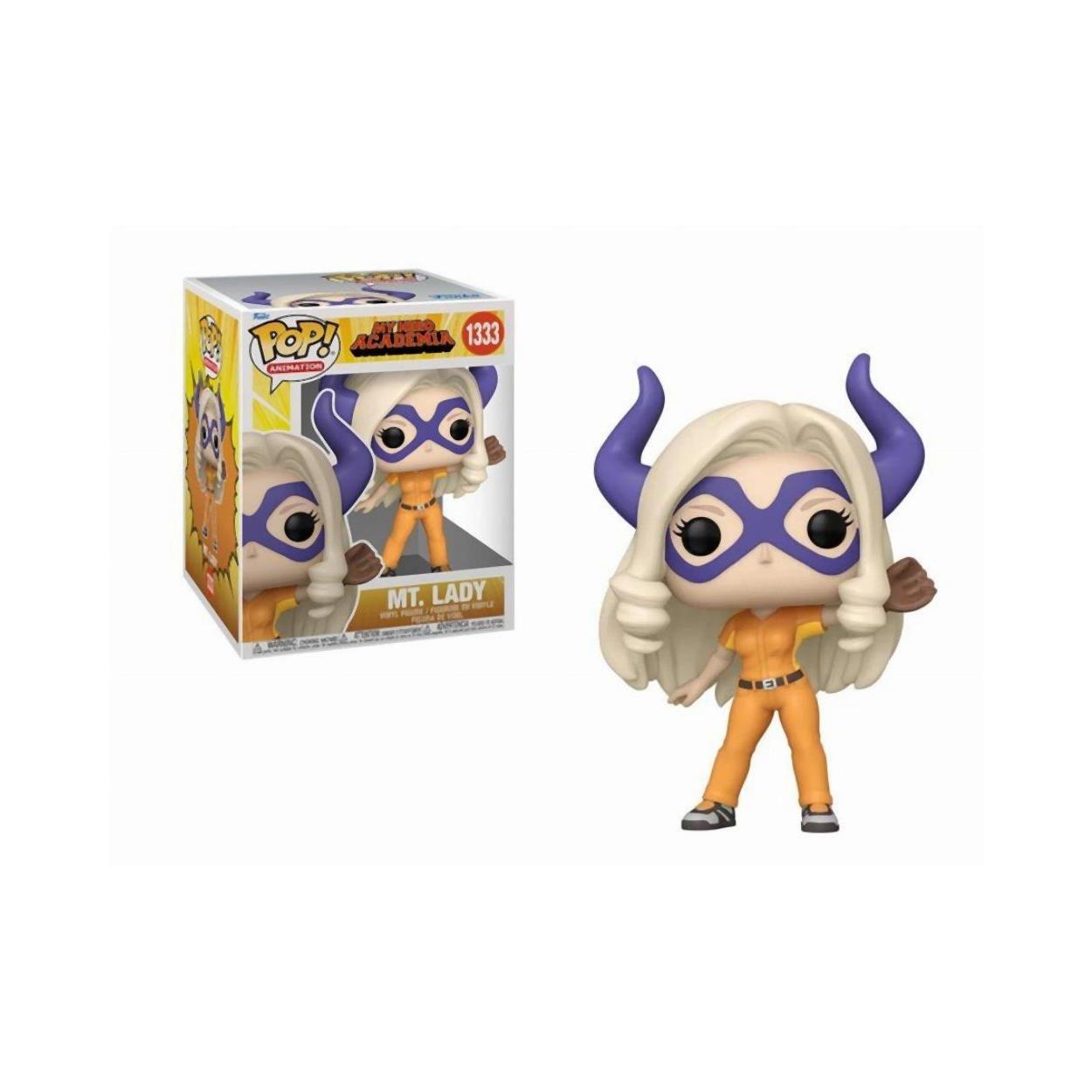 Funko Pop! Super Animation: My Hero Academia - Mt. Lady (Baseball) #1333 Vinyl Figure (6