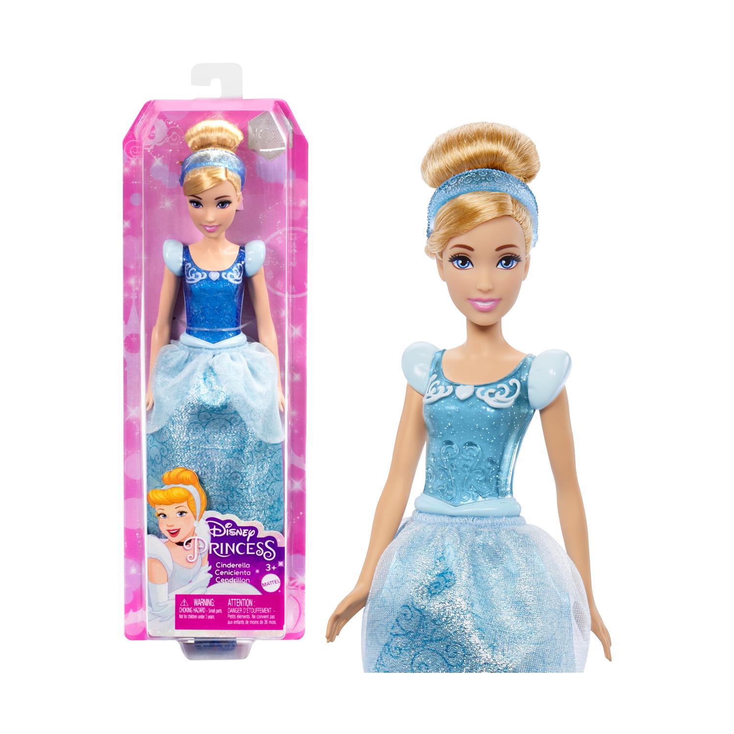 Mattel Disney: Princess - Cinderella Posable Fashion Doll (HLW06)