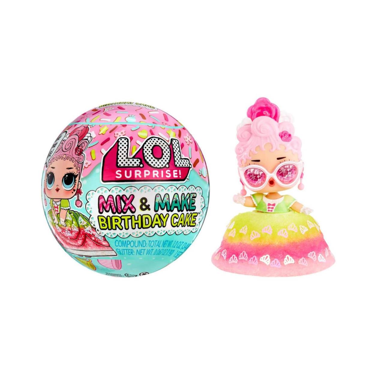 MGA L.O.L. Surprise: Mix & Make - Birthday Cake Doll (593140EUC)