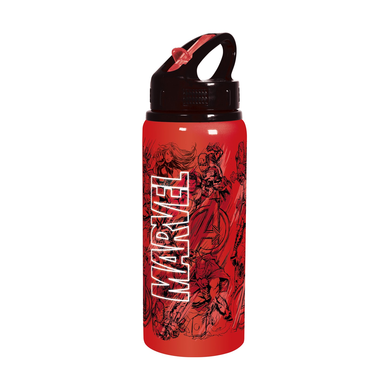 Stor: Marvel - Aluminium Sport Bottle (730ml) (75410)