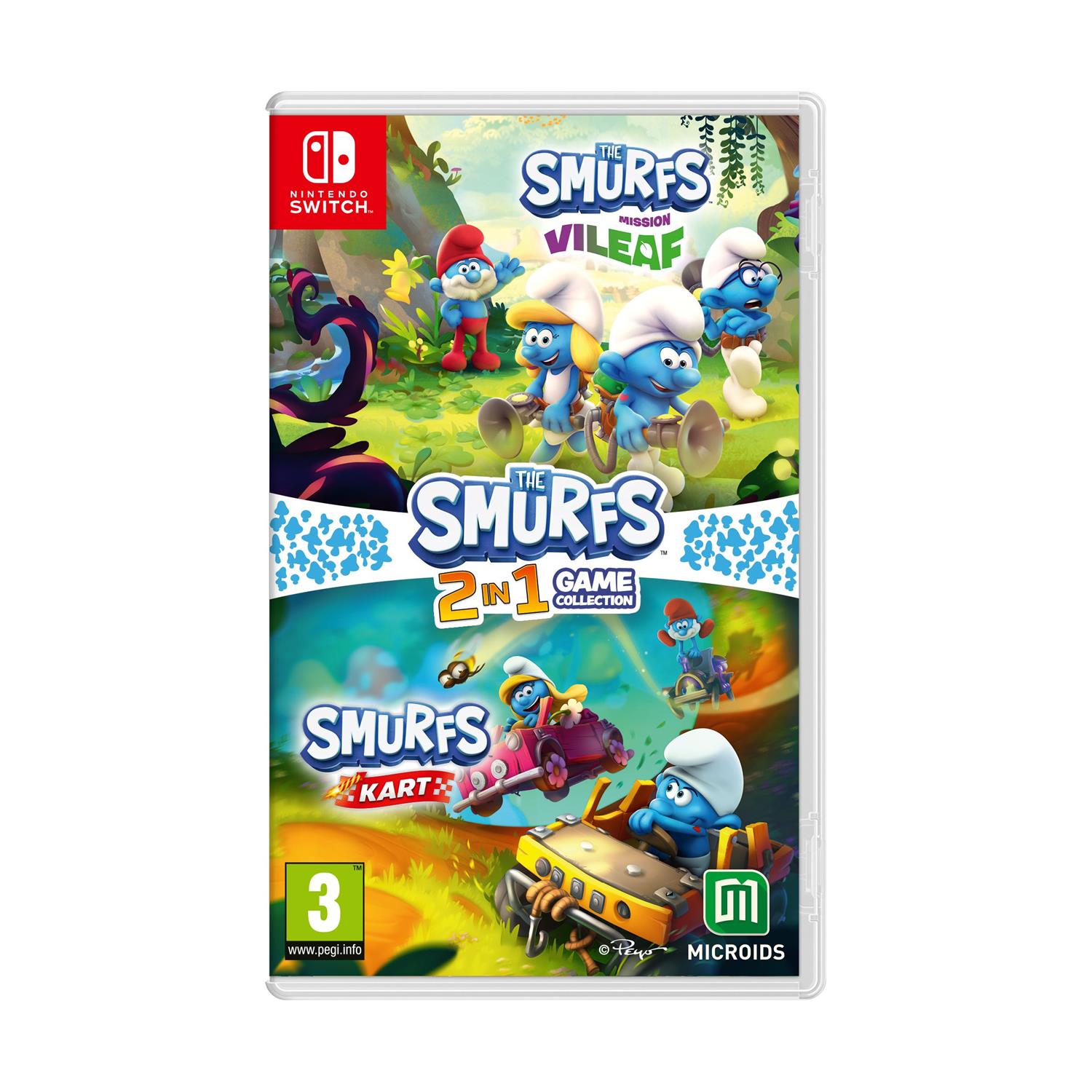 NSW The Smurfs:Mission Vileaf + Smurfs Kart