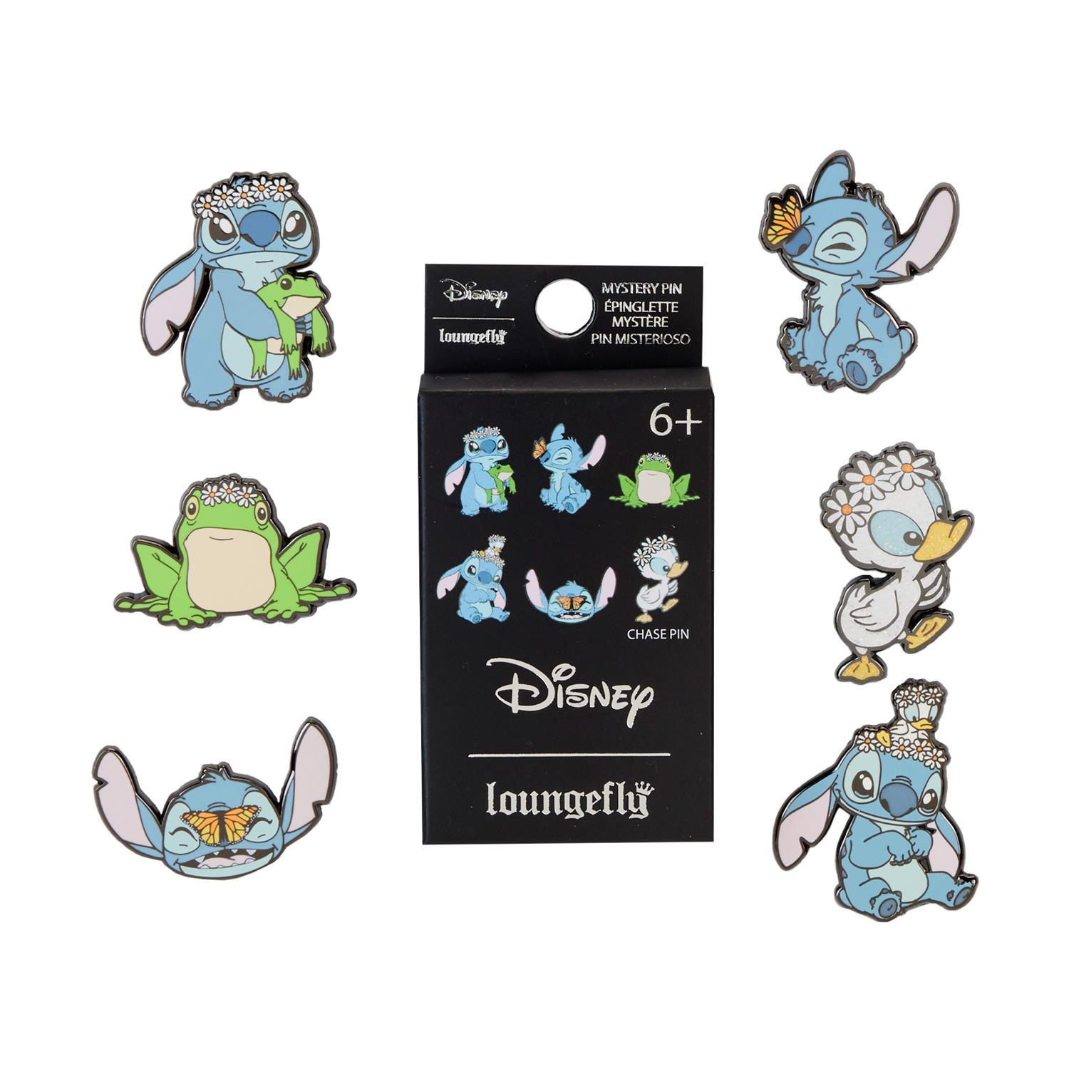 Loungefly Disney: Lilo and Stitch Springtime - Blind Box Enamel Pins (WDPN3428)