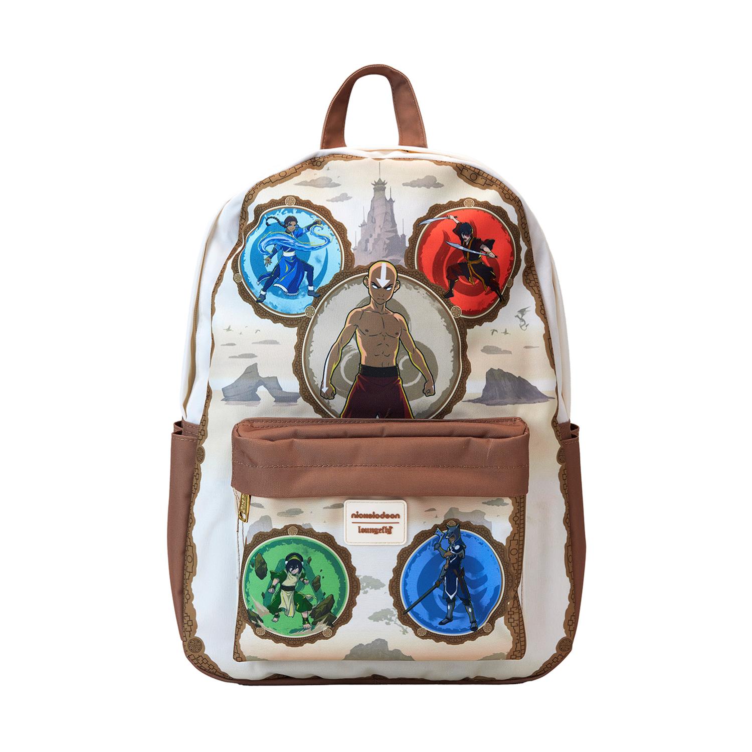 Loungefly Nickelodeon: Avatar - The Last Airbender Nylon Full-Size Backpack (NICBK0108)