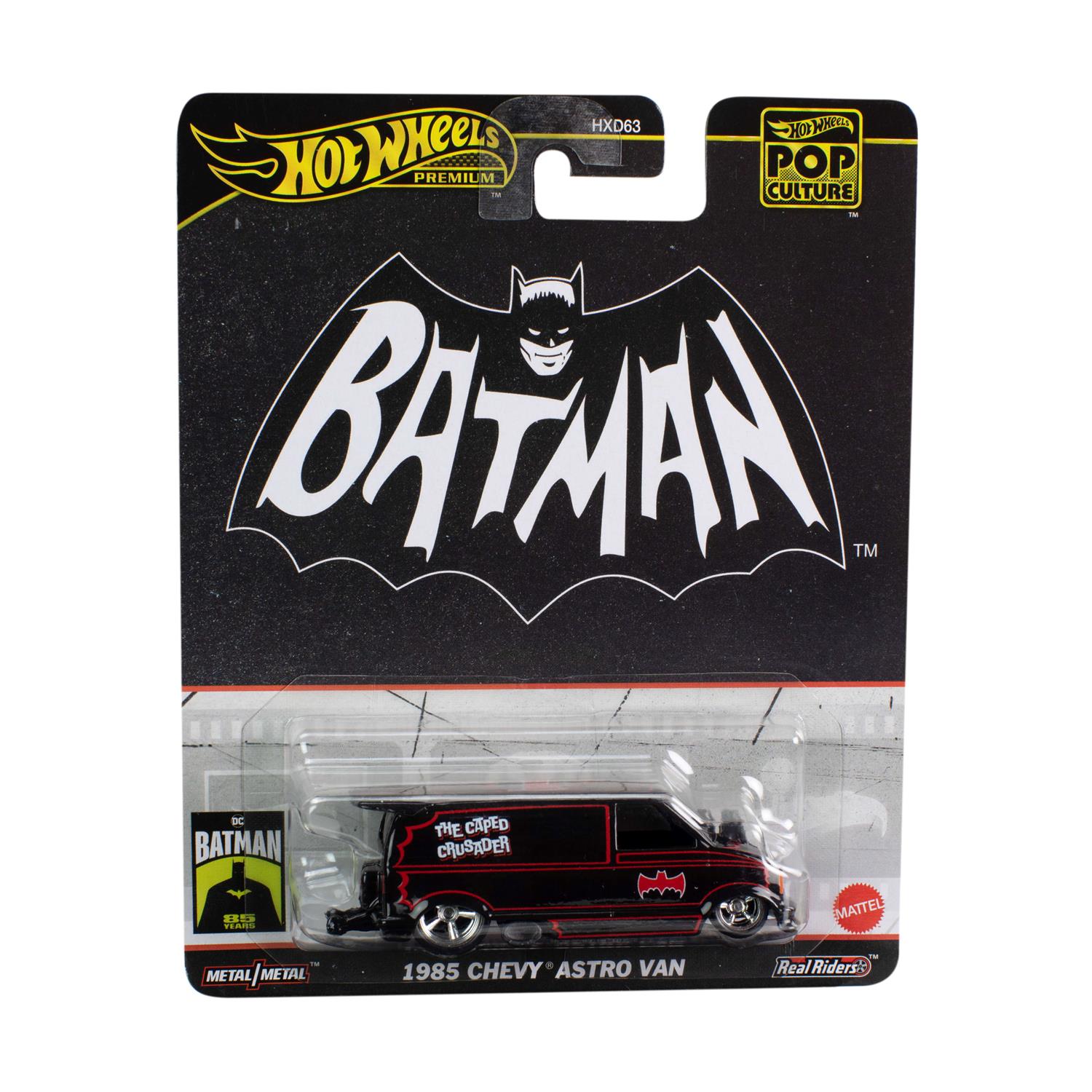 Mattel Hot Wheels Premium Pop Culture: Batman - 1985 Chevy Astro Van (HVJ48)