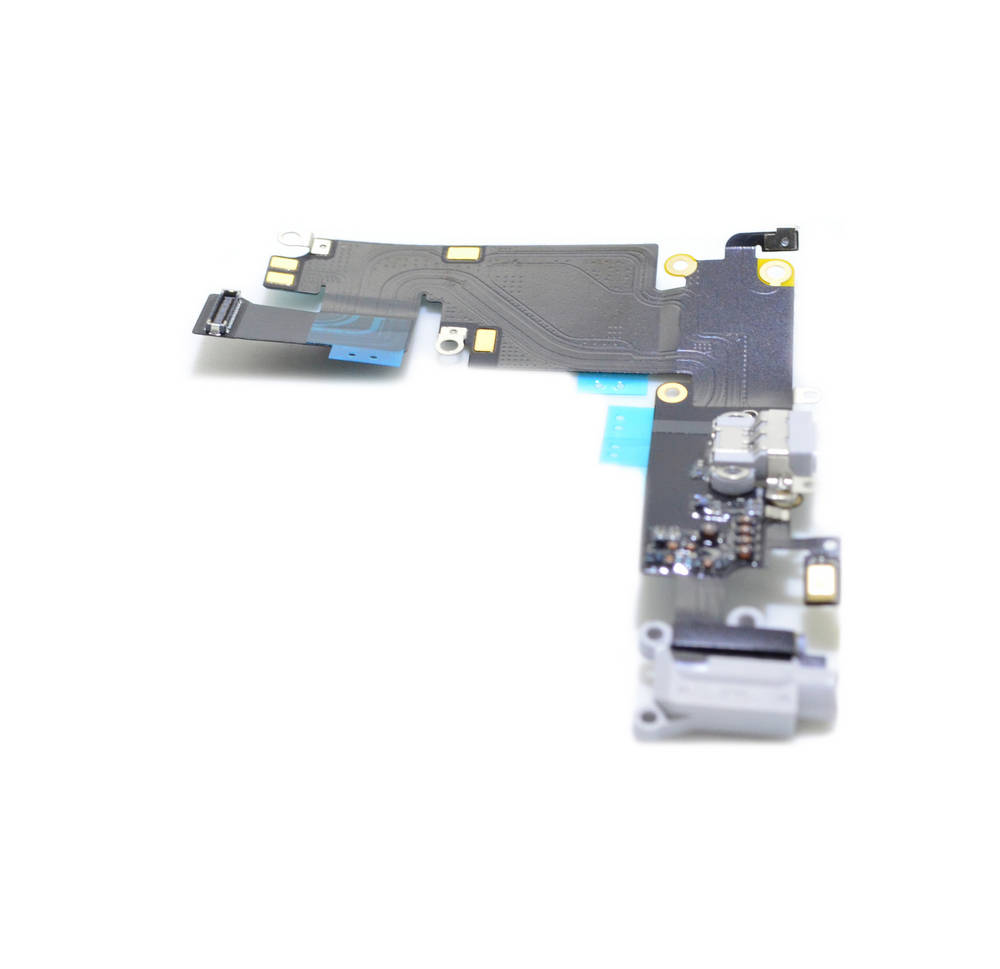 Επαφή Φόρτισης Apple iPhone 6 Plus με Μικρόφωνο και Επαφή Ακουστικών Λευκό  OEM Type A