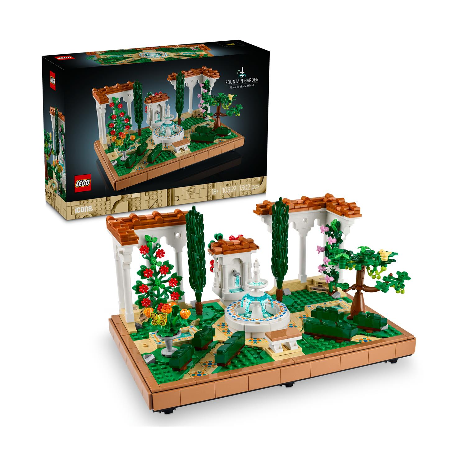 LEGO Icons: Fountain Garden (10359)