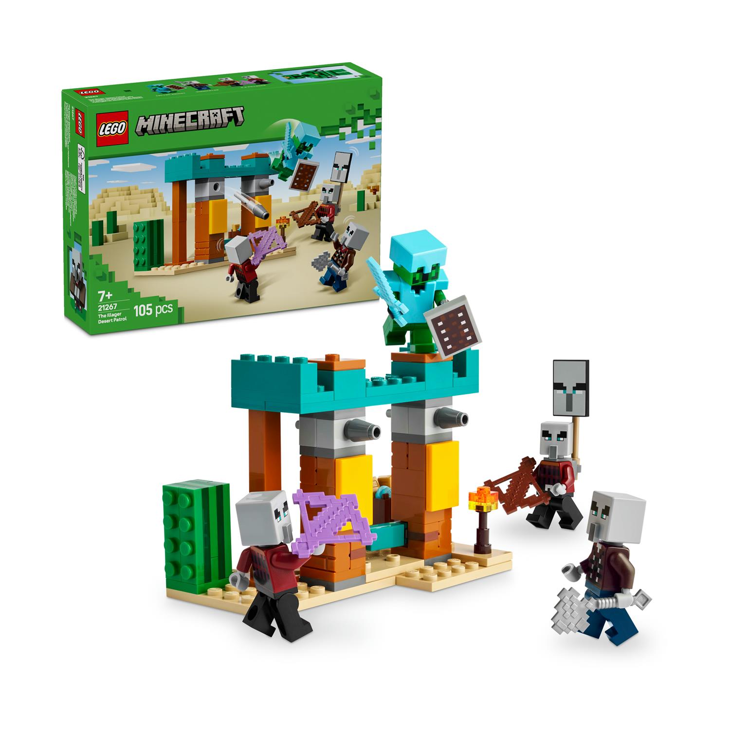 LEGO Minecraft : The Illager Desert Patrol (21267)