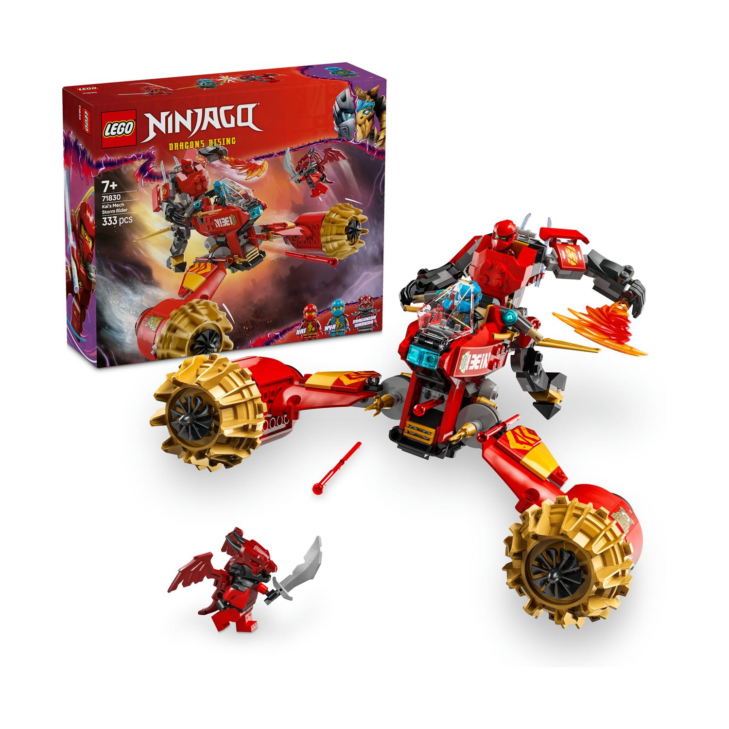 LEGO NINJAGO : Kai’s Mech Storm Rider (71830)