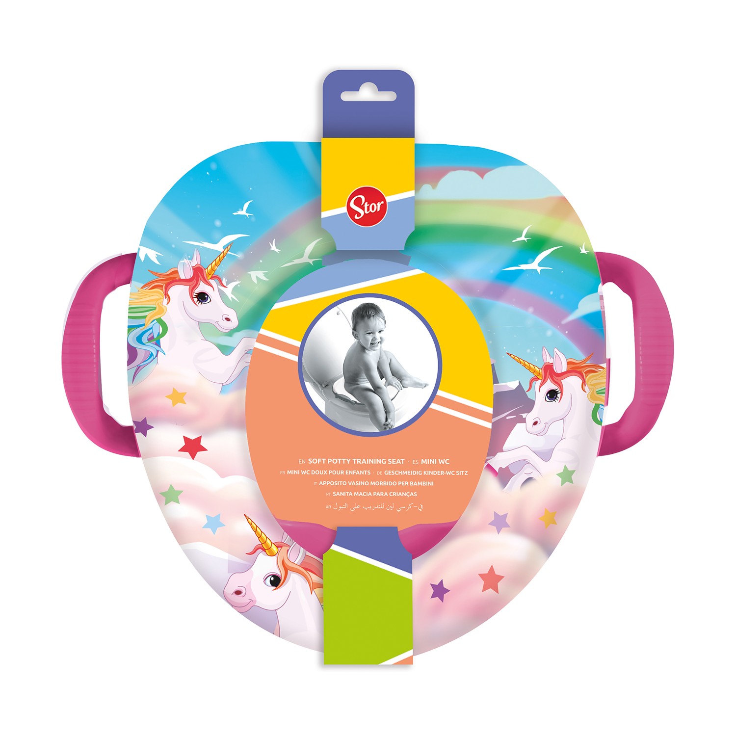 Stor: Unicorns - Soft Potty Training Seat