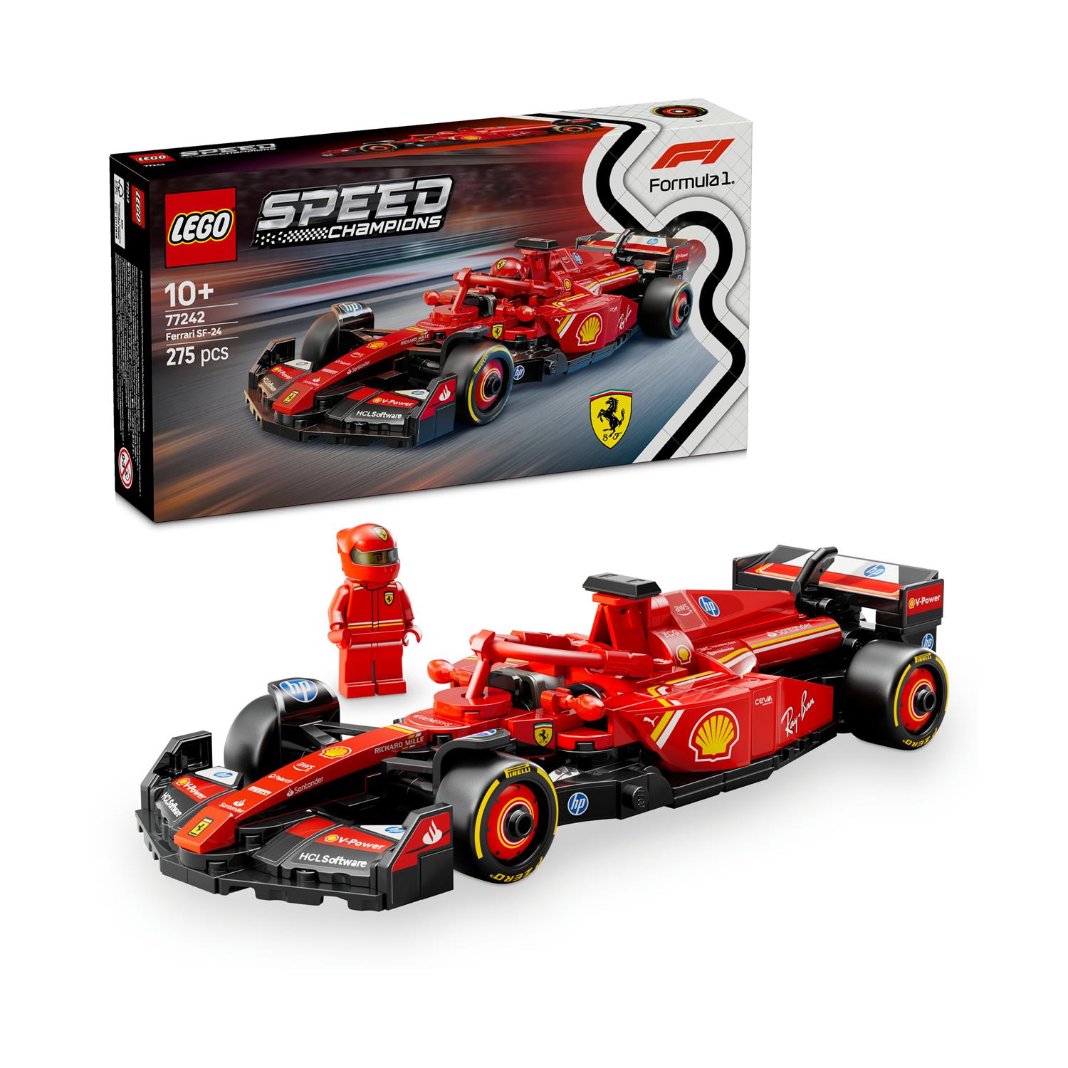 LEGO Speed Champions: Ferrari Sf-24 F1 Race Car (77242)