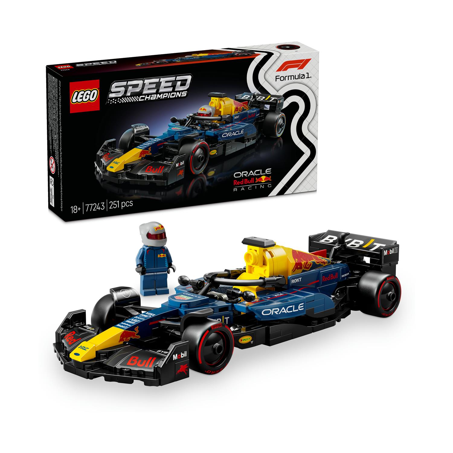 LEGO Speed Champions: Oracle Red Bull Racing Rb20 F1 Race Car (77243)