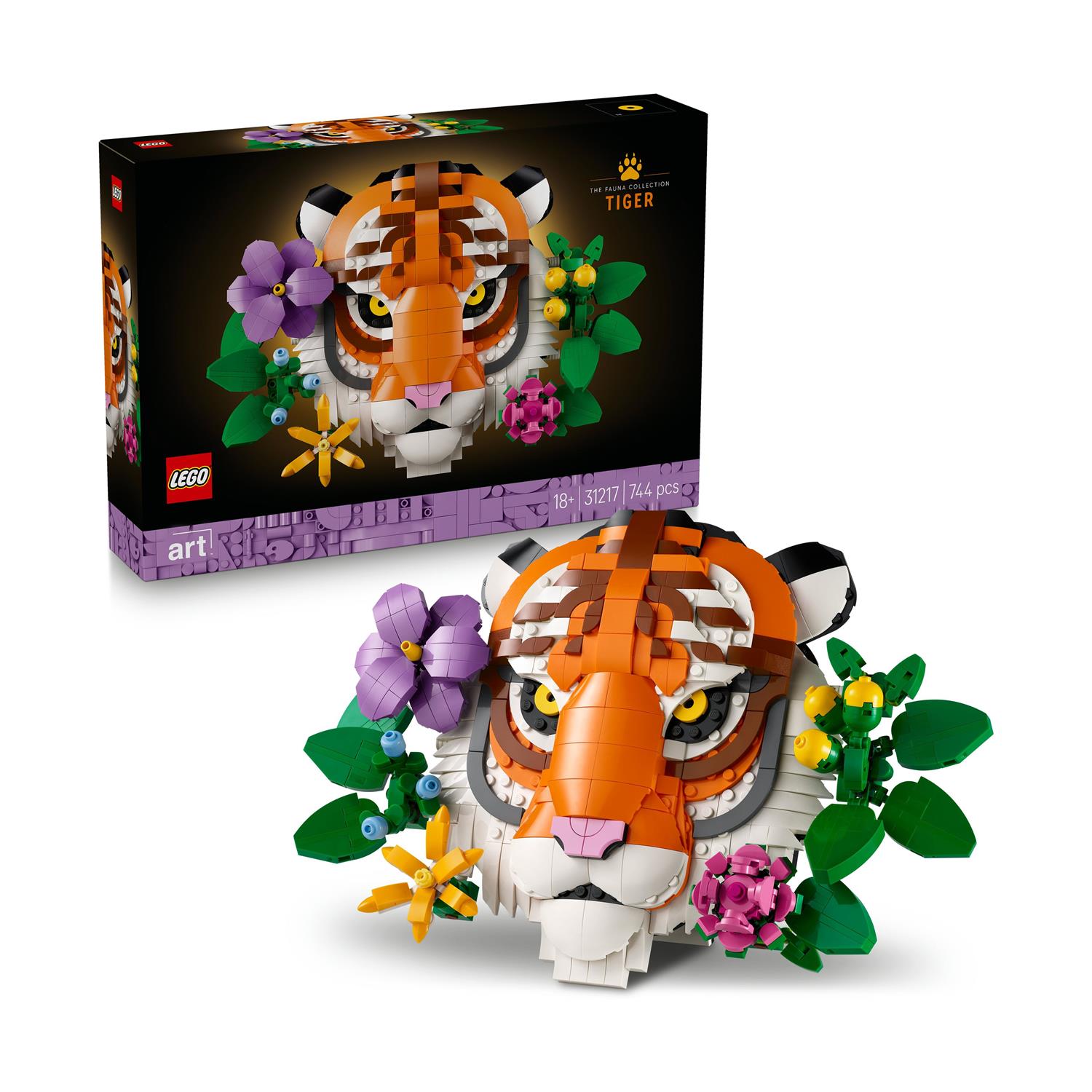 LEGO Art: The Fauna Collection - Tiger (31217)