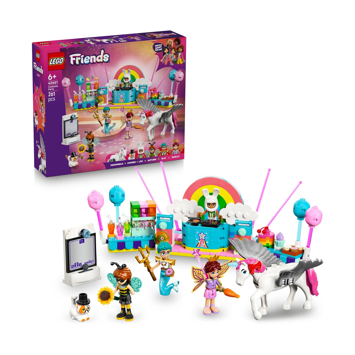 LEGO Friends: Costume Party with Unicorn & Fairy (42661)