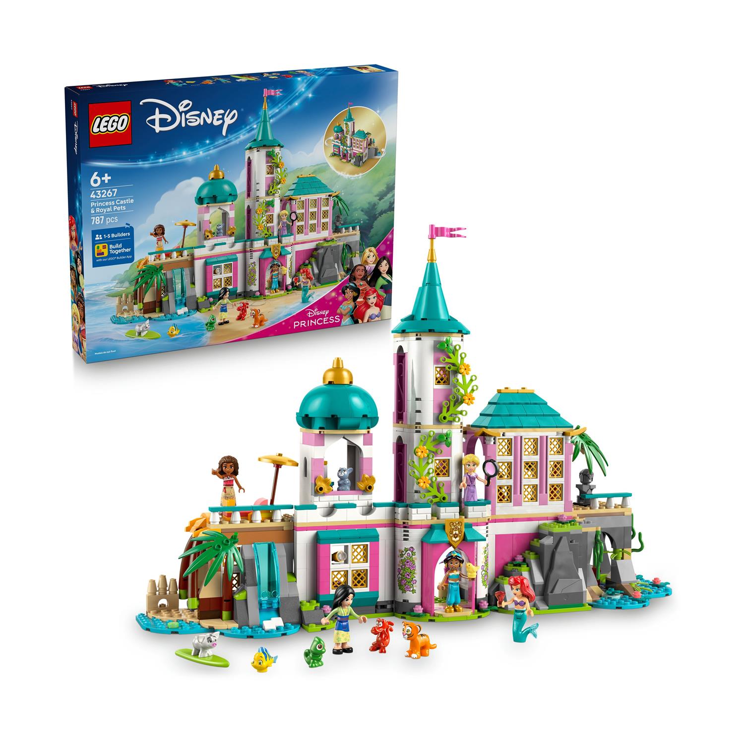 LEGO Disney Princess: Castle & Royal Pets (43267)