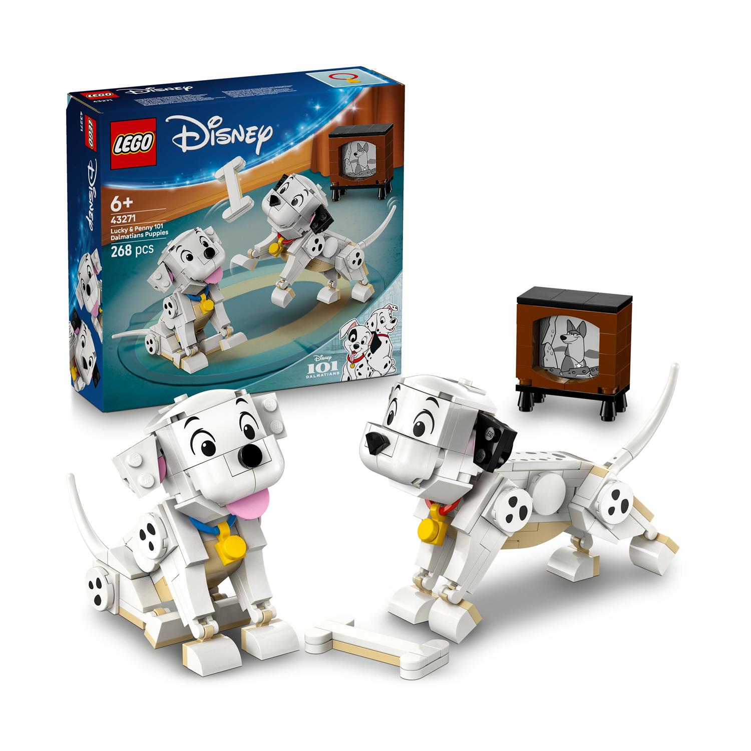 Lego Disney Classic: Lucky & Penny 101 Dalmatians Puppies (43271)