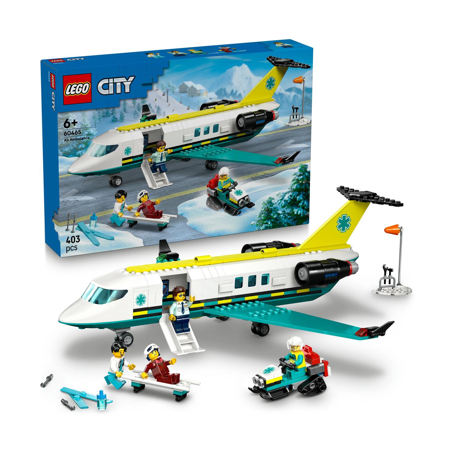 LEGO City: Emergency Air Ambulance Plane (60465)