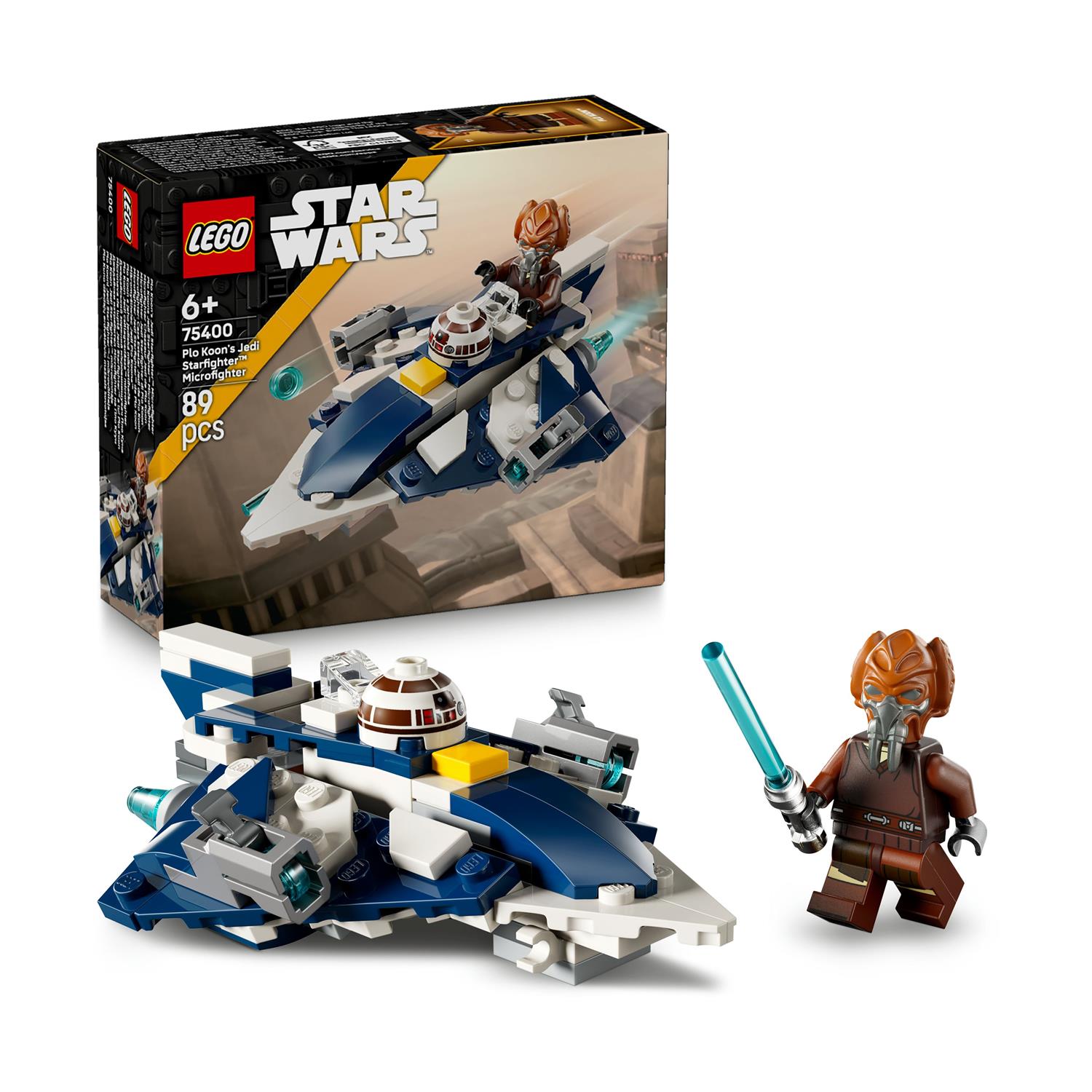 LEGO Star Wars: Plo Koon’s Jedi Starfighter Microfighter (75400)