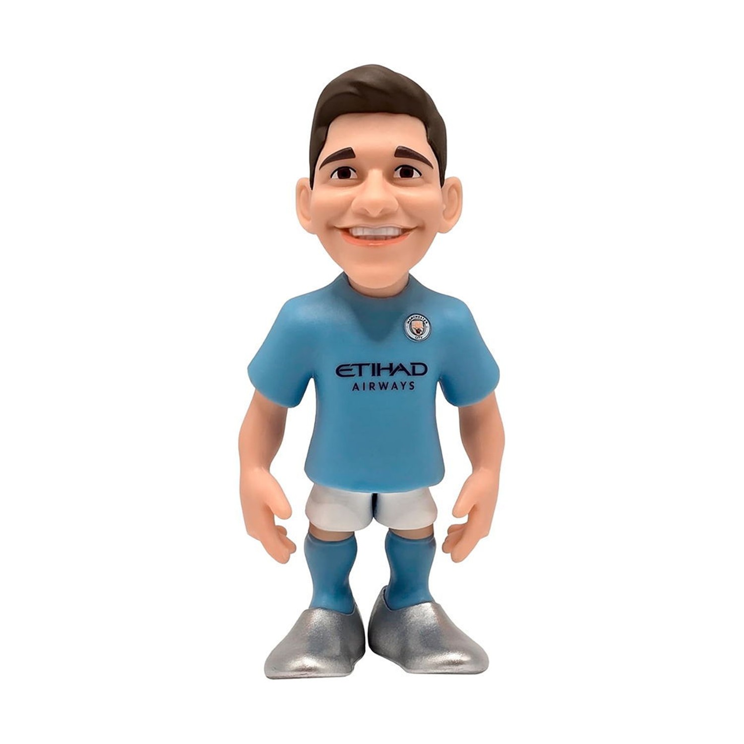 Minix Collectible Figurines: Football Stars - Man. City Julian Alvarez Figure 12 cm (MNXE0000)