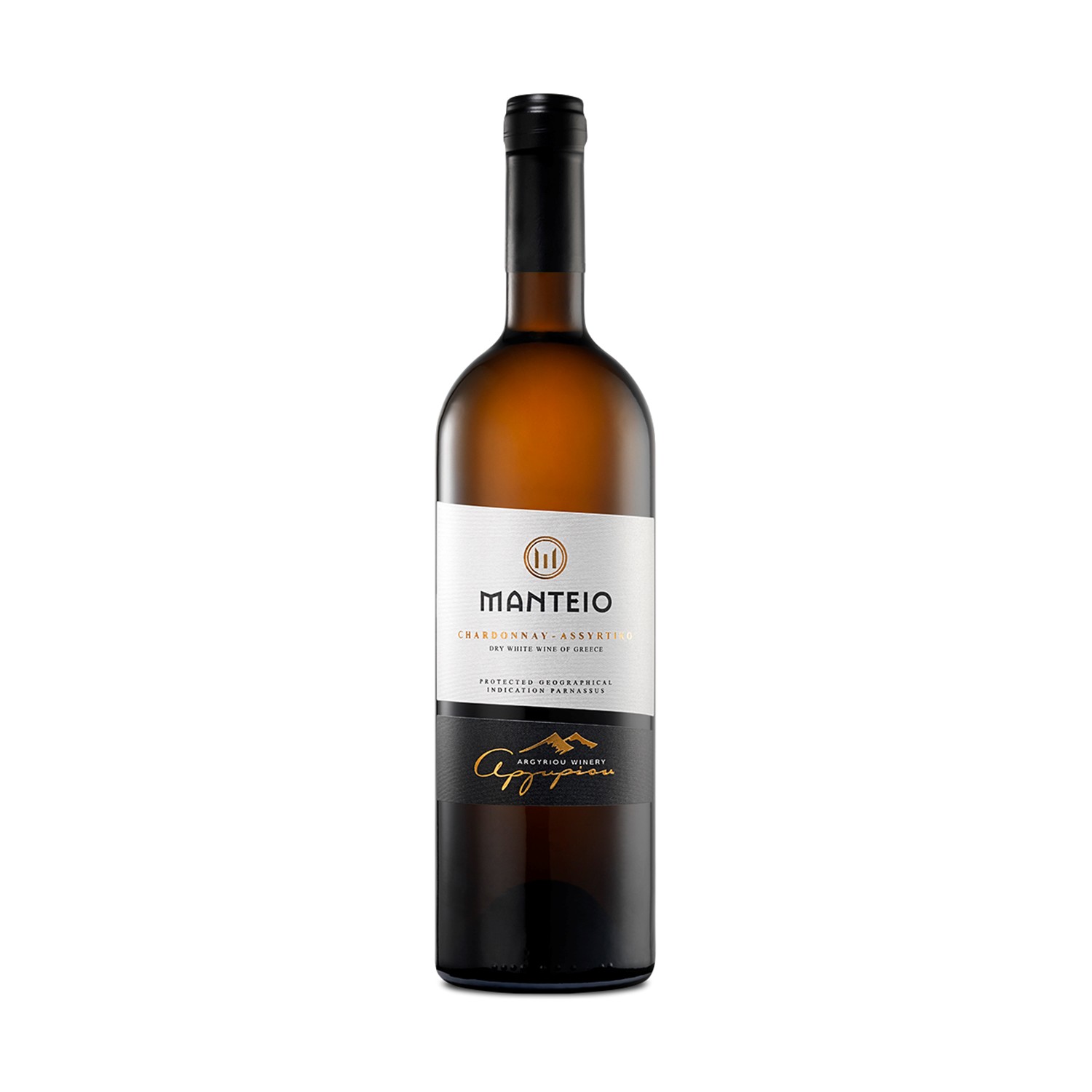 Argyriou Winery - Manteio - Assyrtiko.Chardonnay.Riditis, White Dry Wine PGI, 750ml