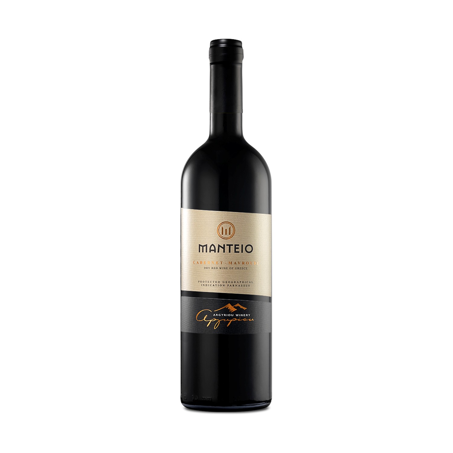 Argyriou Winery - Manteio - Cabernet Sauvignon,Mavroudi, Red Dry Wine PGI, 750ml