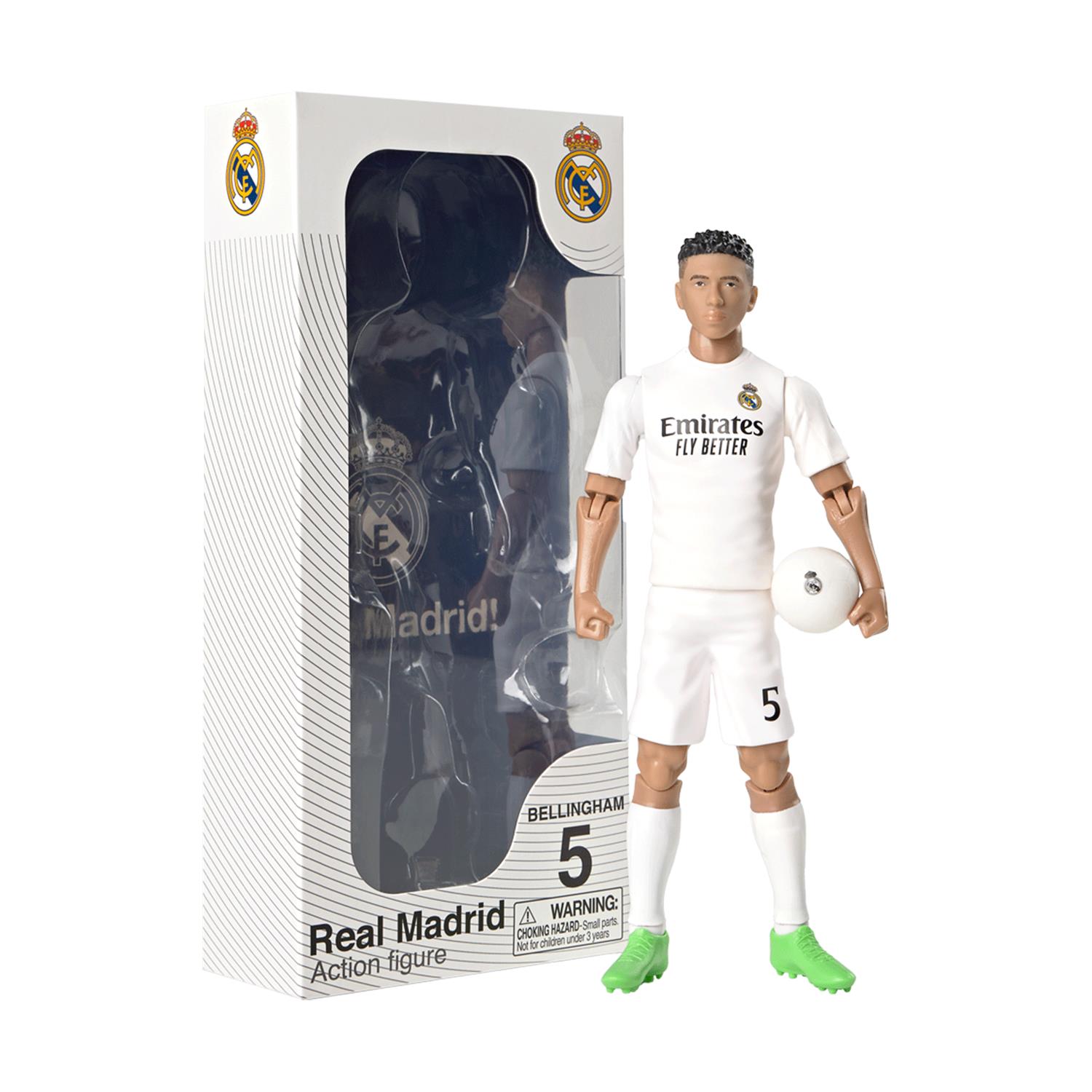 Banbo Toys: Real Madrid Sockers - Jude Bellingham Action Figure (20cm) (83613)