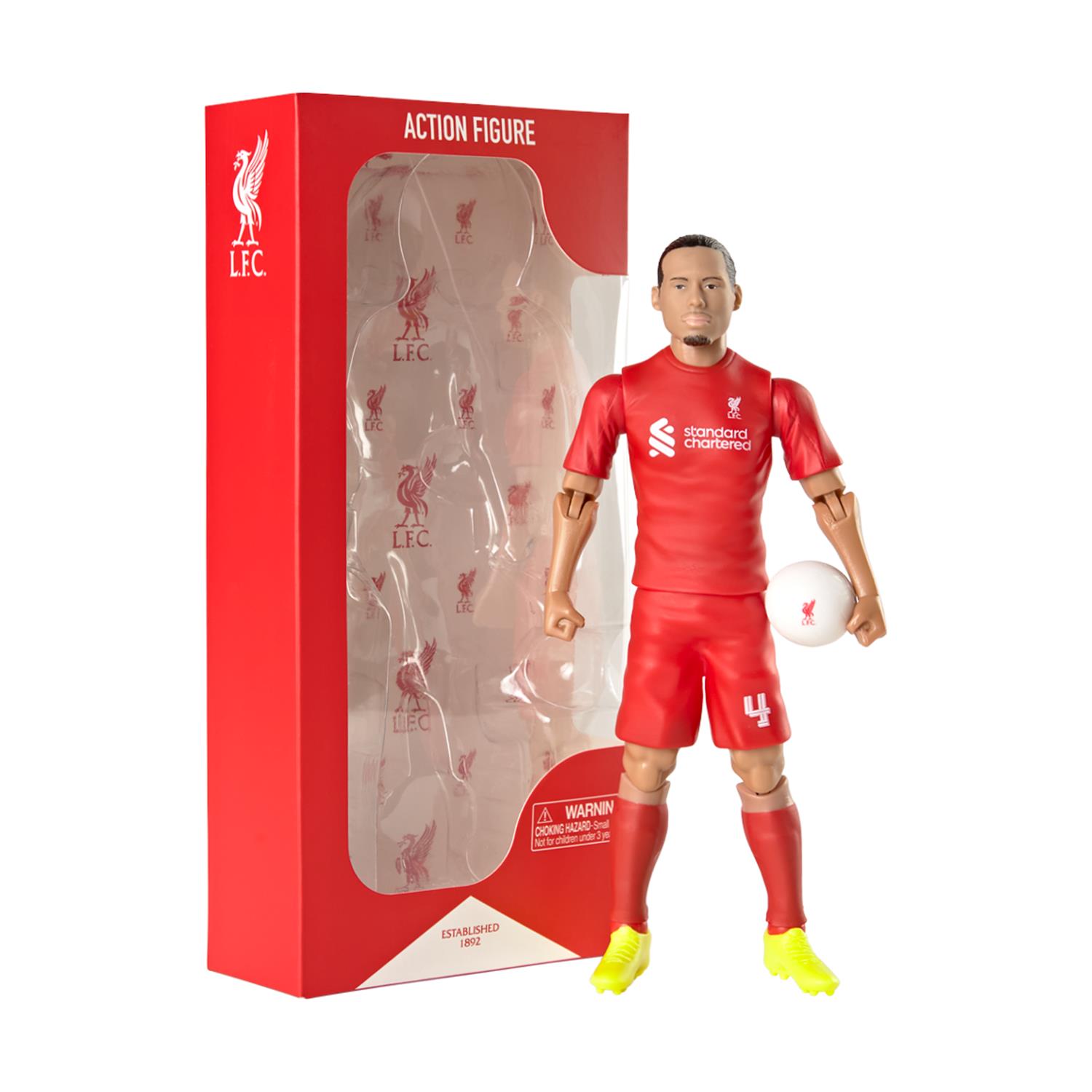 Banbo Toys: Liverpool Sockers - Virgil Van Dijk Action Figure (20cm) (83538)