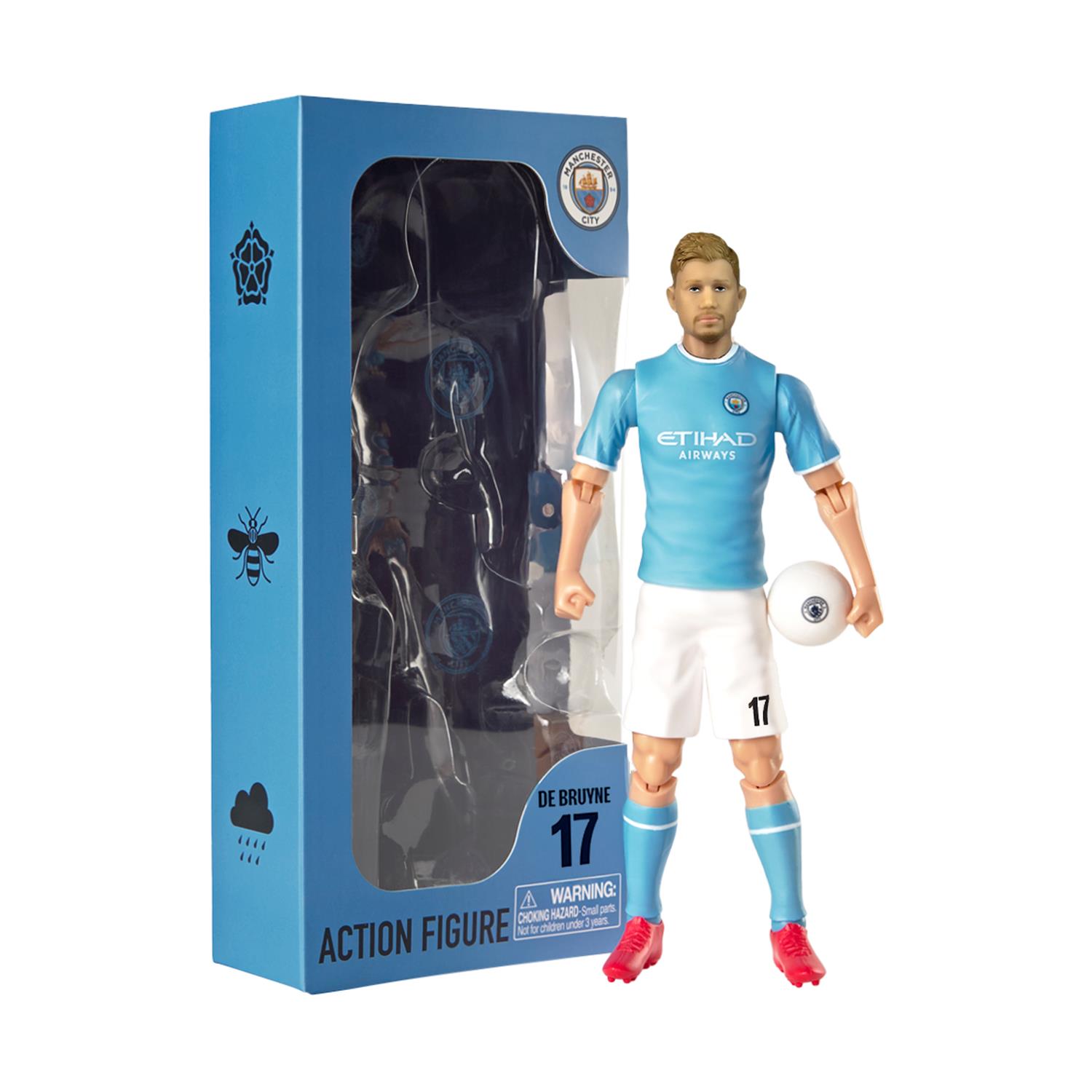 Banbo Toys: Manchester City Sockers - Kevin De Bruyne Action Figure (20cm) (83651)
