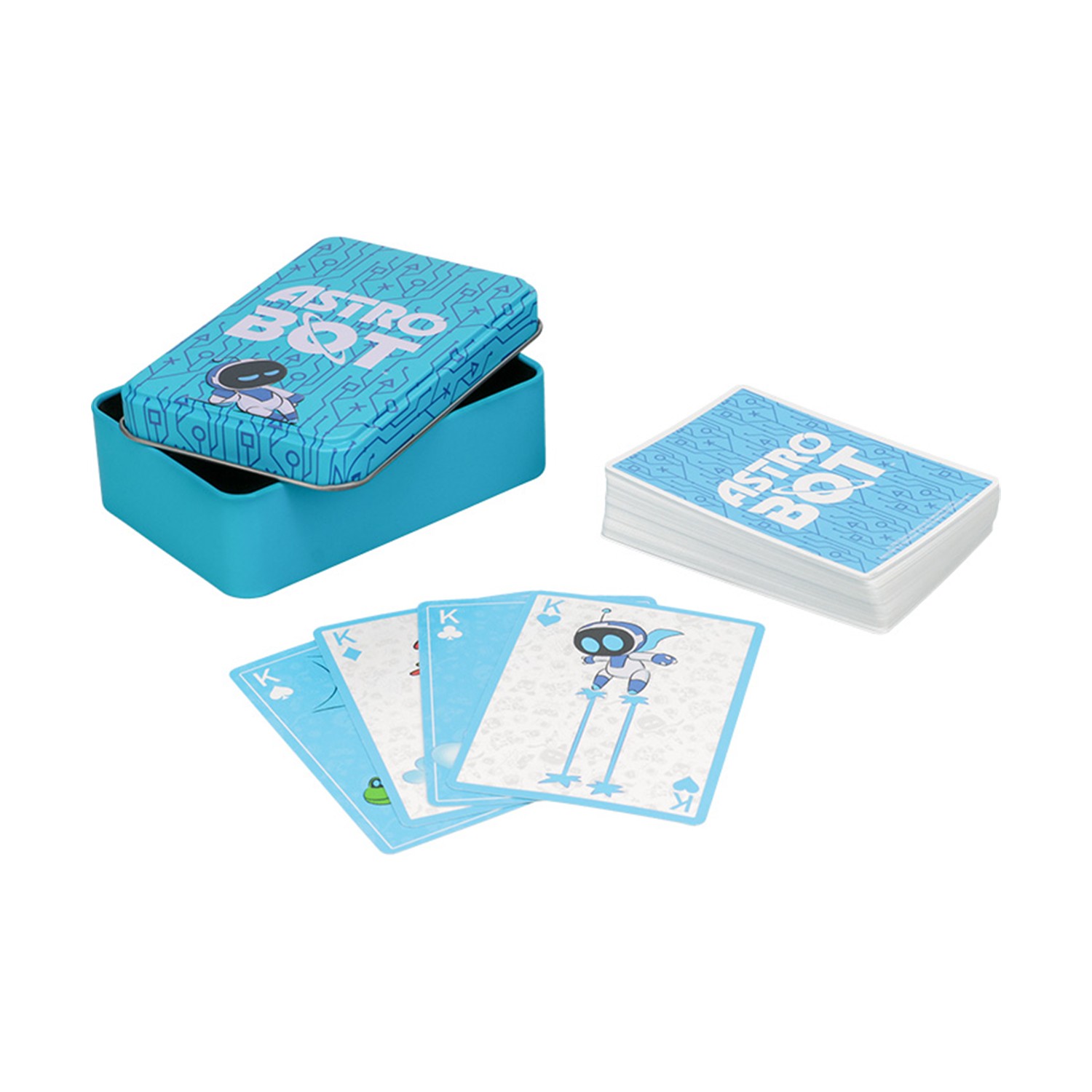 Paladone: Astro Bot Playing Cards in Tin (PP15450AB)