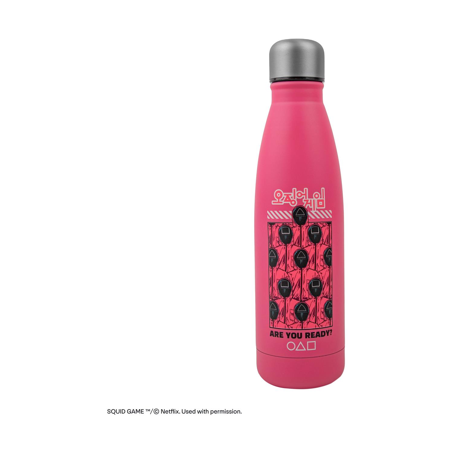 Cinereplicas TV Series: Netflix Squid Game - Squid Game Guards Water Bottle (CR4043)