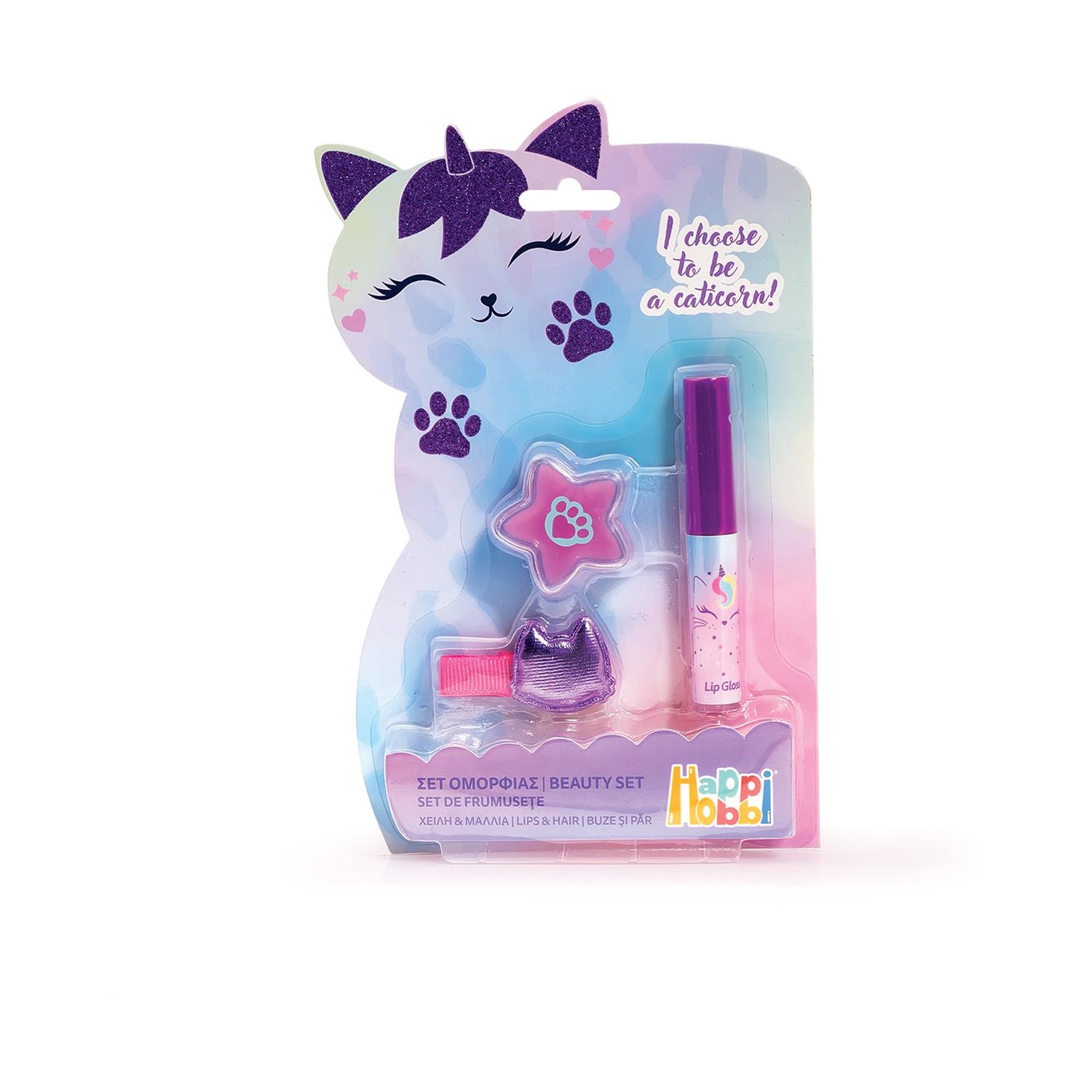 AS Happi Hobbi: Beauty Set - I Choose to be a Caticorn Lips & Hair (1081-60001)