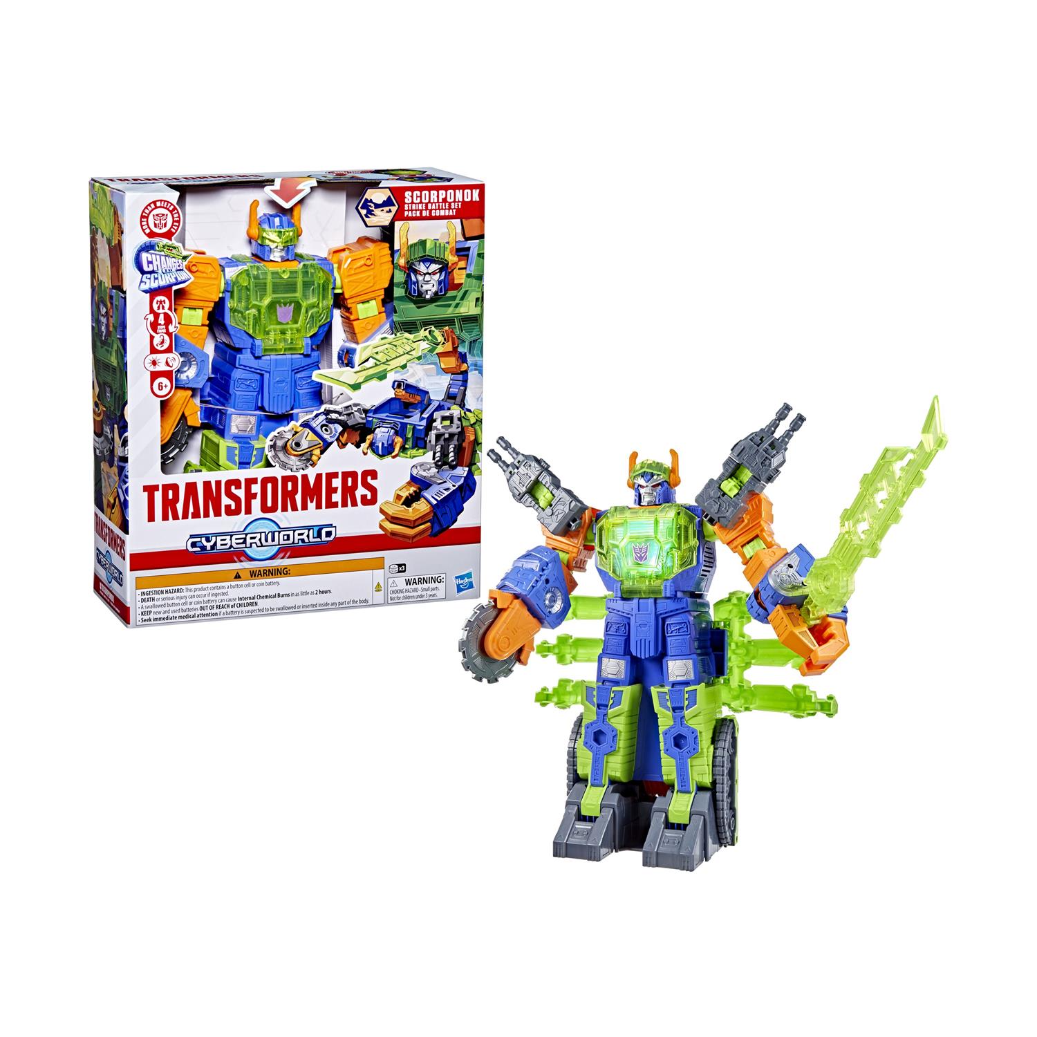Hasbro Transformers: Cyberworld - Scorponok Strike Battle Set Action Figure (G1659)