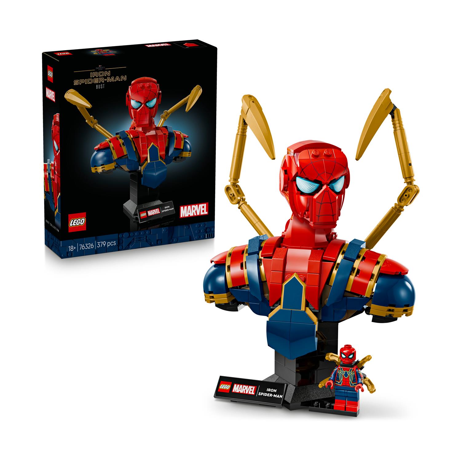 LEGO Marvel: Iron Spider-Man Bust (76326)