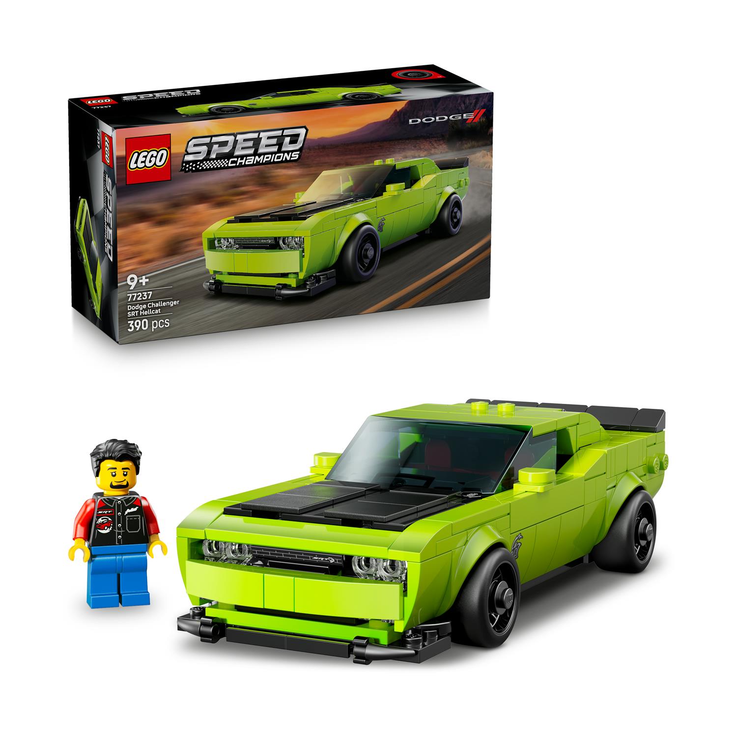 LEGO Speed Champions: Dodge Challenger SRT Hellcat Sports Car (77237)