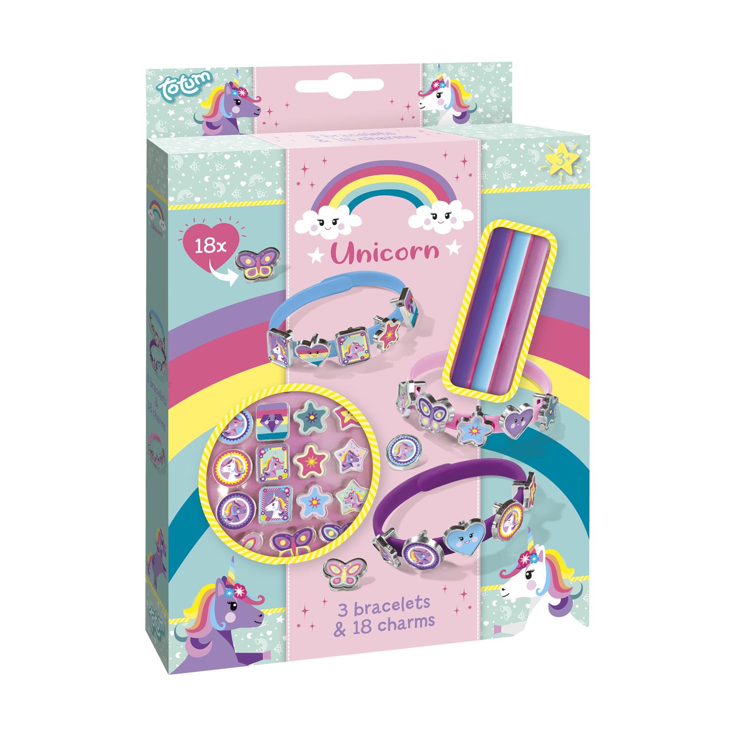 Totum: Unicorn - 3 Bracelets & 18 Charms (TT071551)