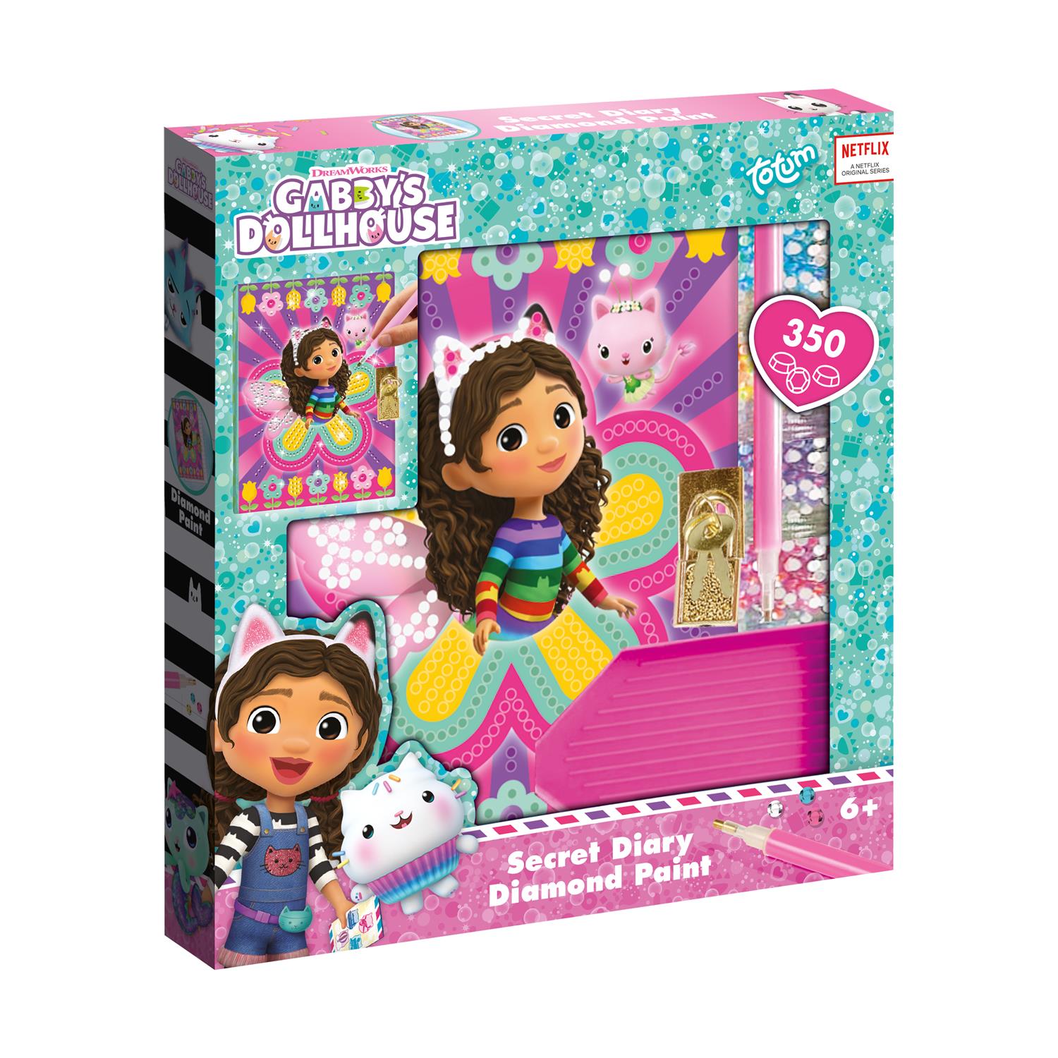 Totum: Gabby's Dollhouse - Diamond Paint Secret Diary (TT420502)