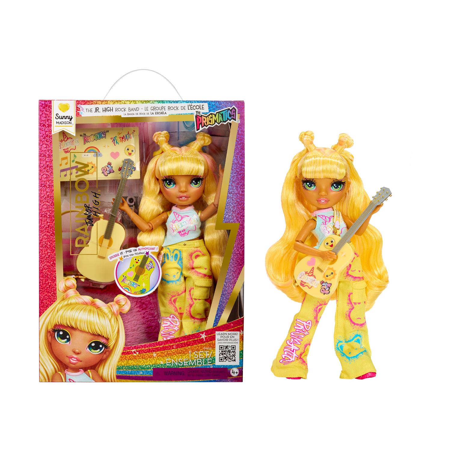 MGA Rainbow High: The Jr.High Rock Band - Sunny Madison Doll (565628)