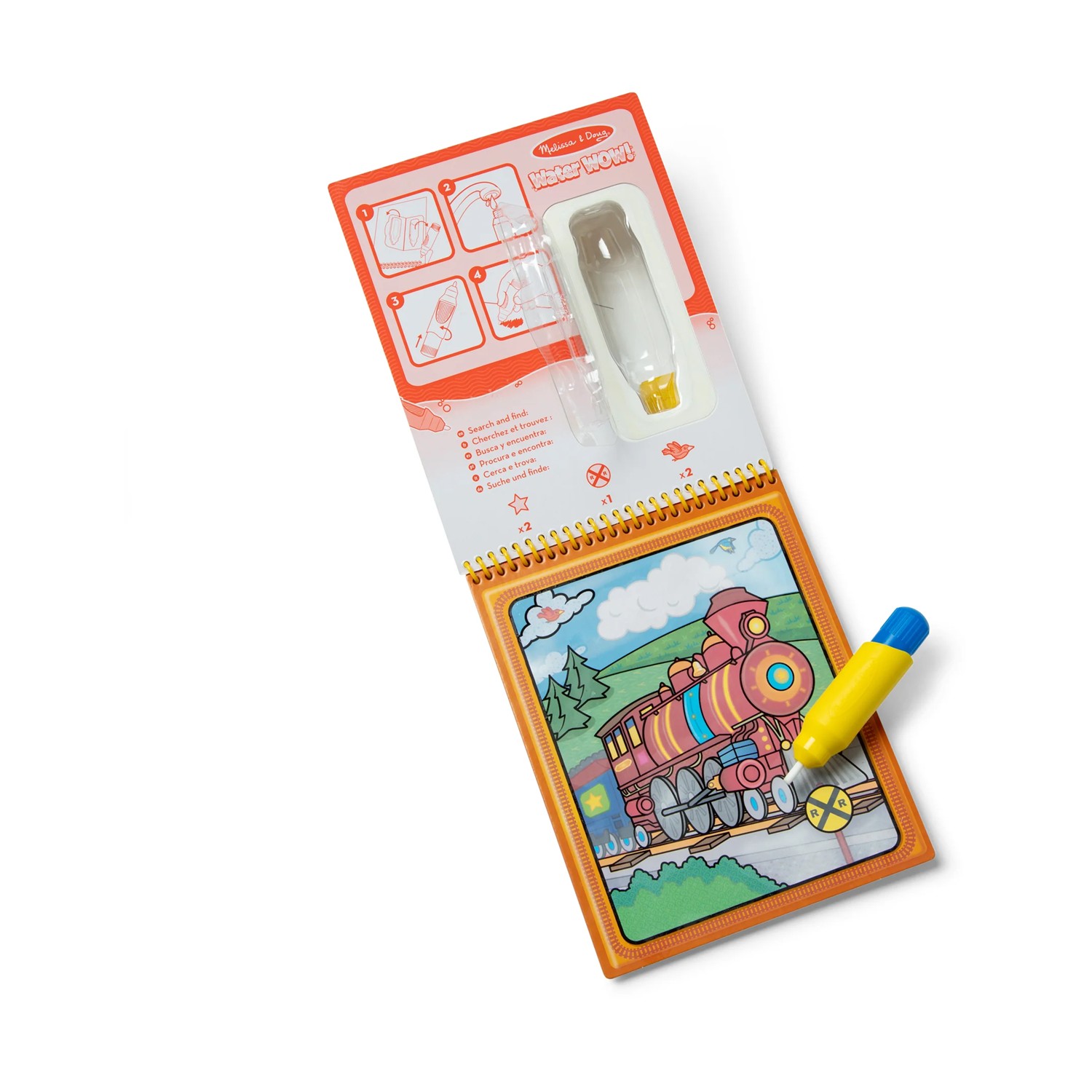 Melissa & Doug Arts and Crafts: Water Wow! - Vehicles (20156117)