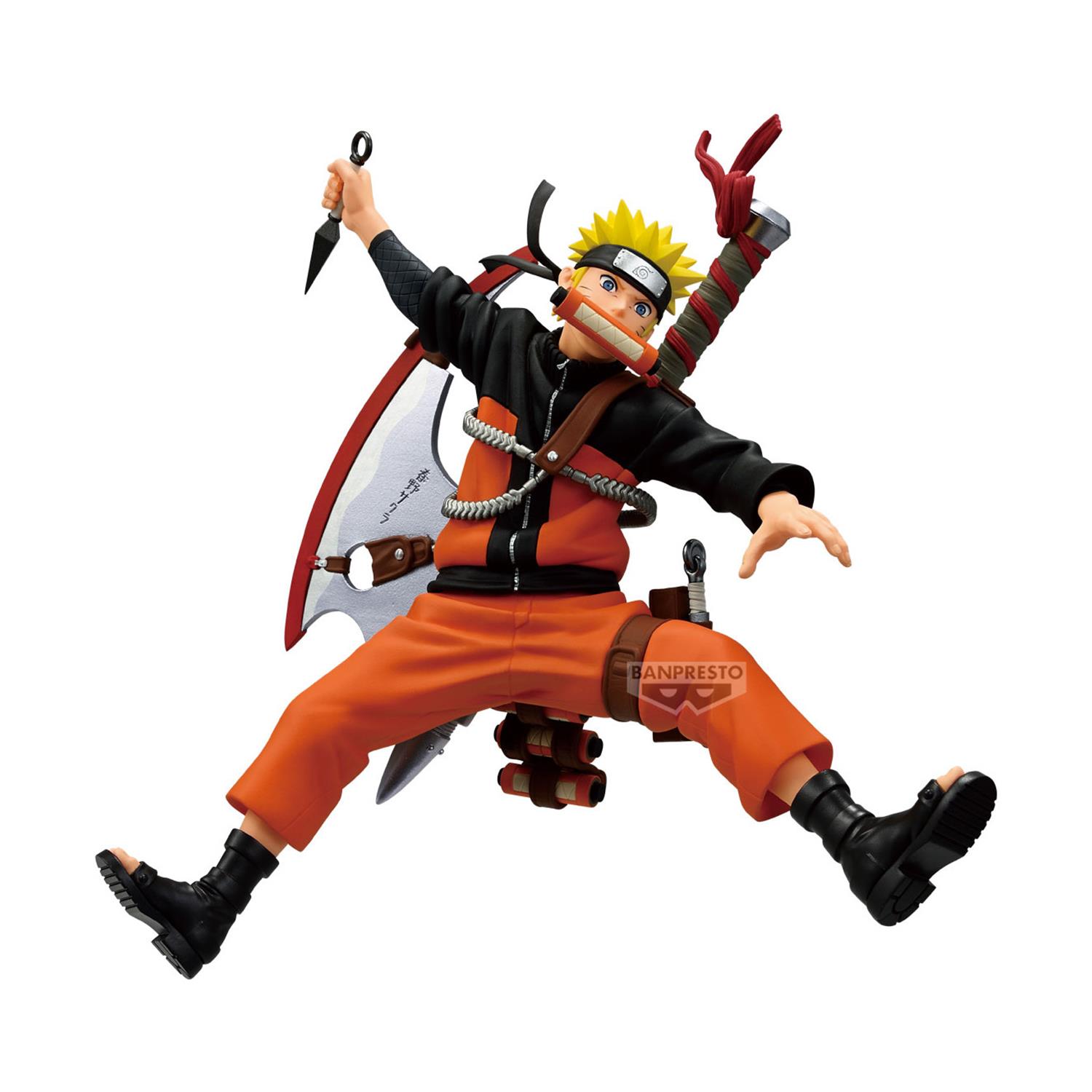 Banpresto Vibration Stars: Naruto 72 Series 33 - Naruto Uzumaki Statue (16cm) (30020)