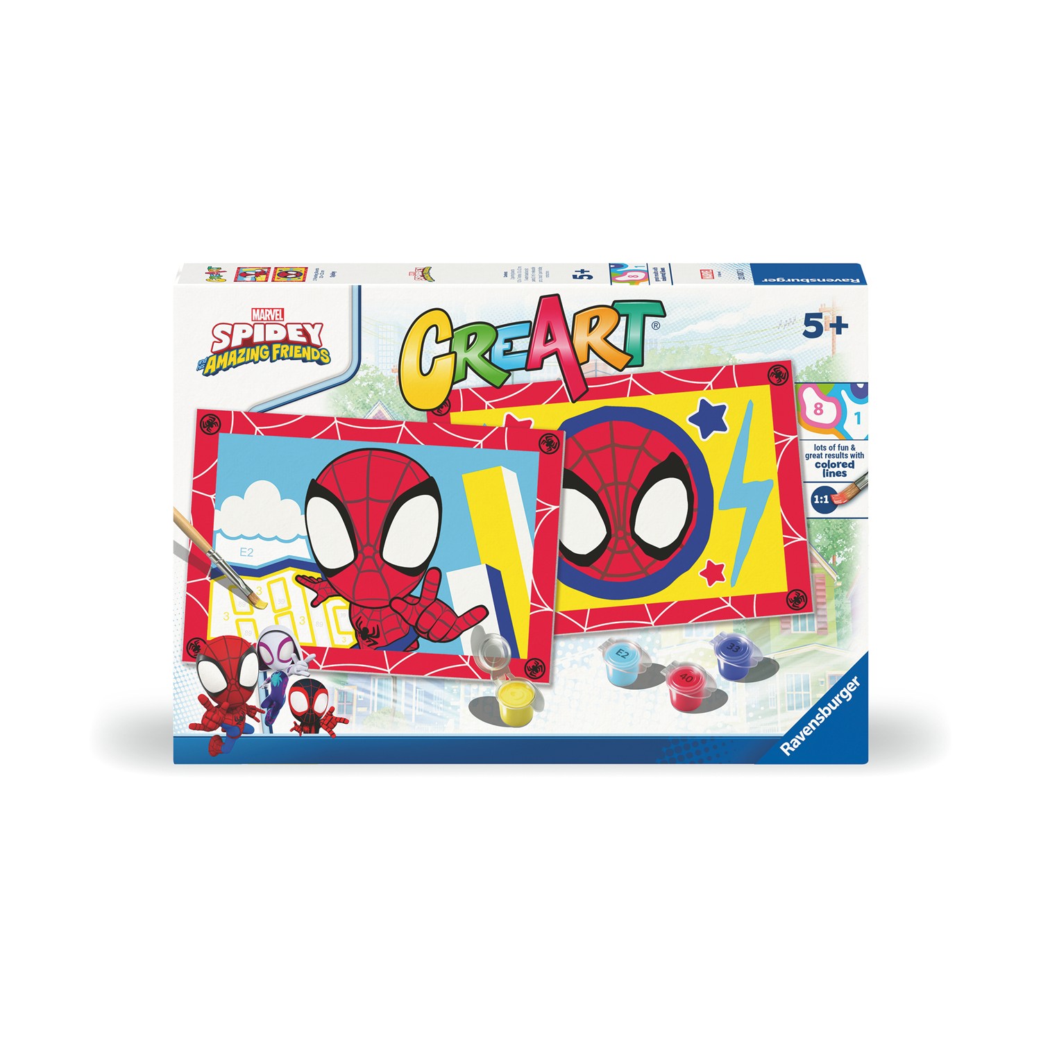 Ravensburger: Creart Jr - Spidey (23887)