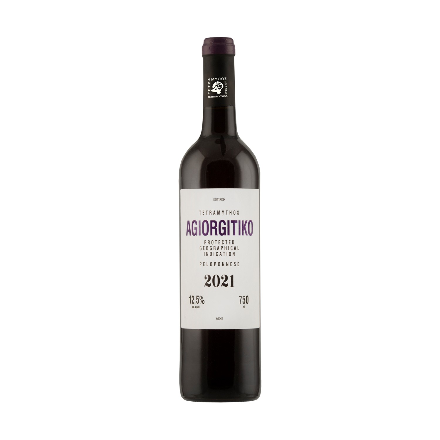 Tetramythos - Agiorgitiko - Red Dry Organic Wine P.G.I,750 ml