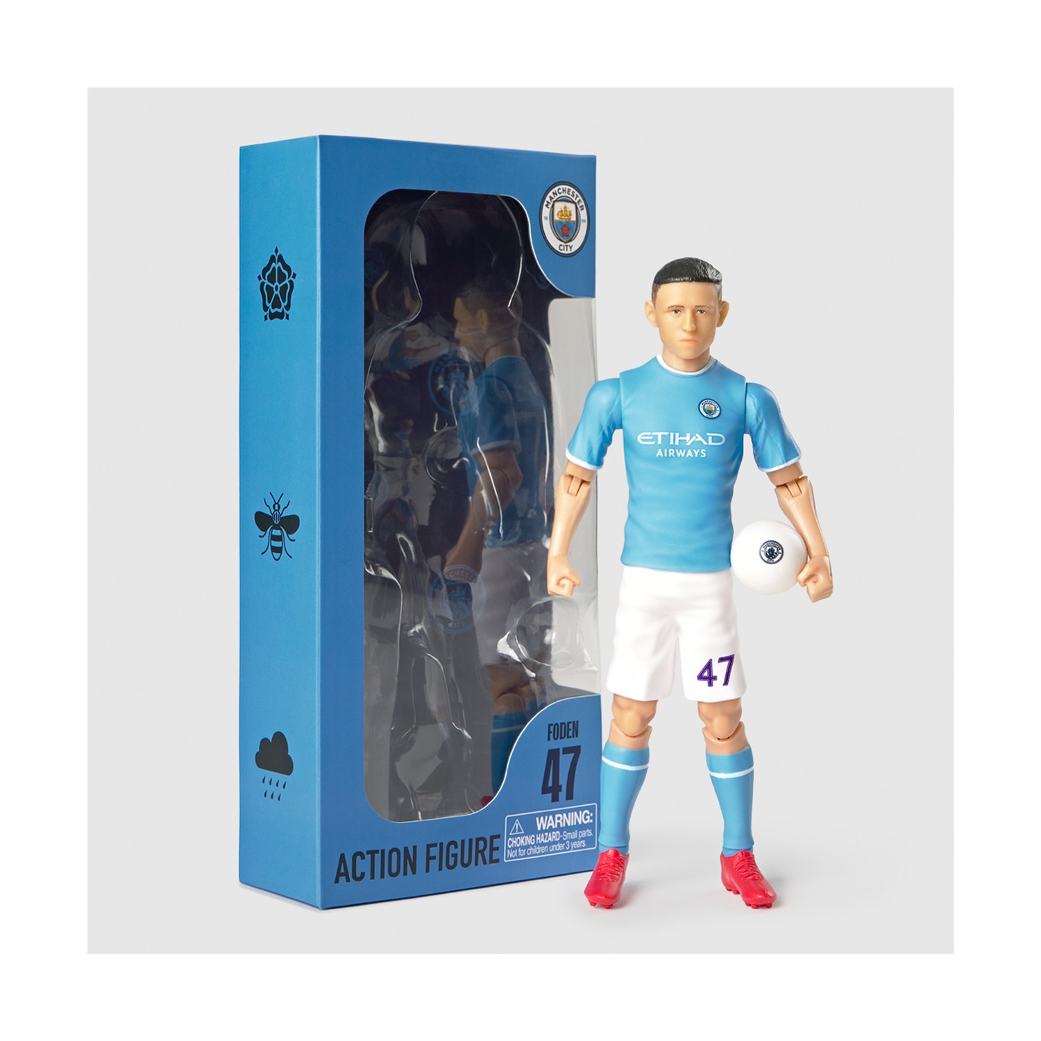 Banbo Toys: Manchester City Sockers - Foden Action Figure (20cm) (83330)