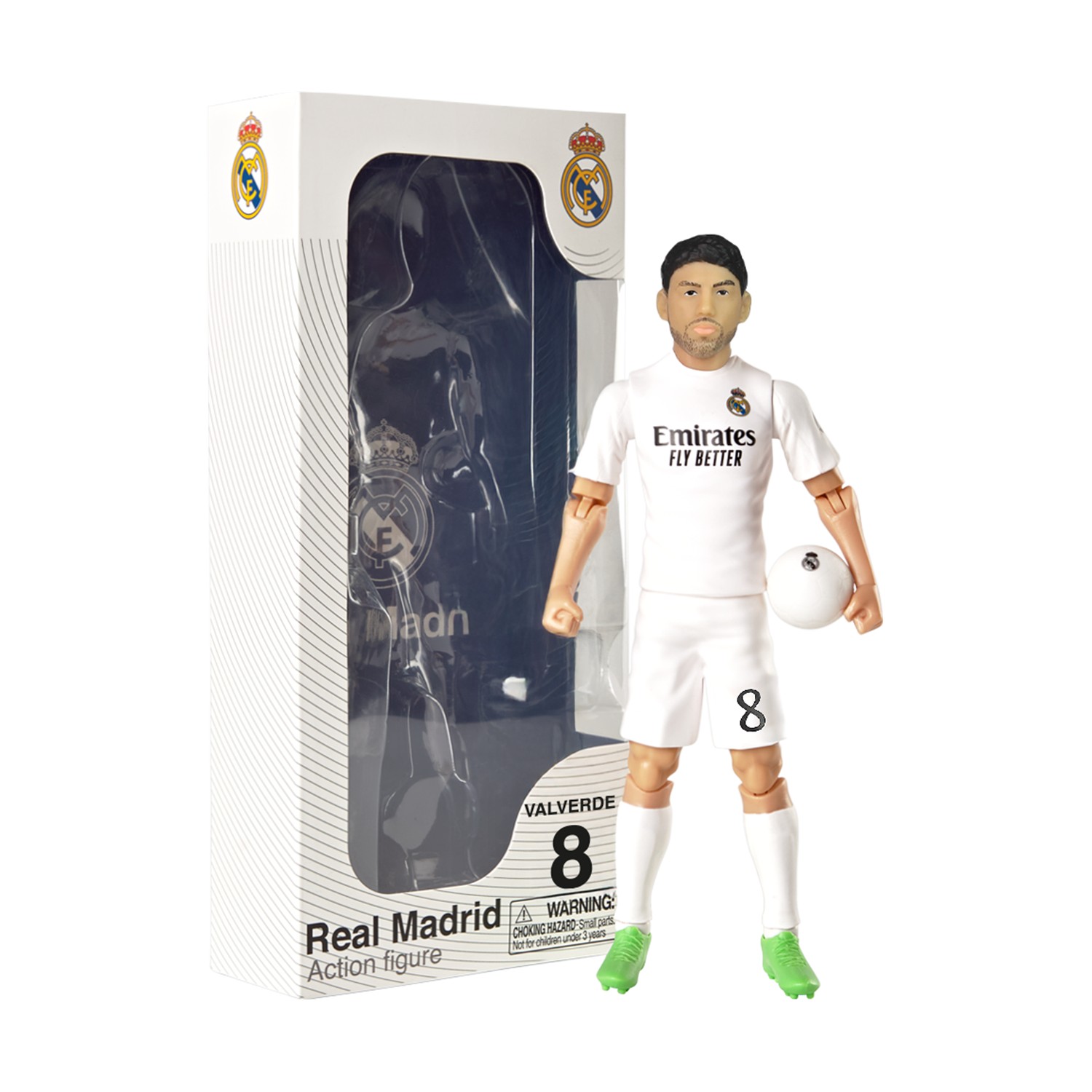 Banbo Toys: Real Madrid Sockers - Valverde Action Figure (20cm) (80679)